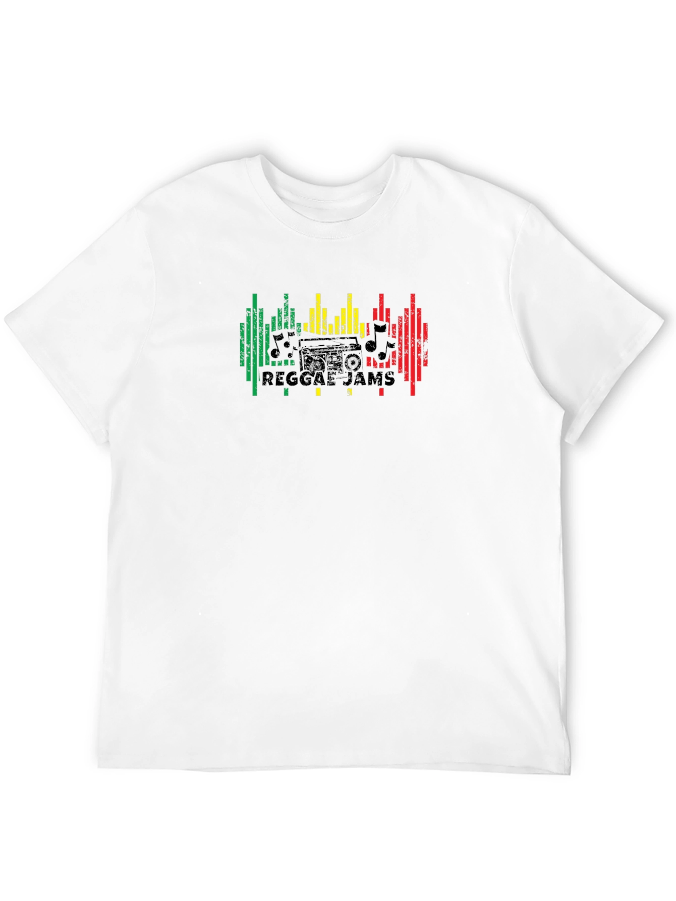 Reggae Jams Black Graphic T-Shirt