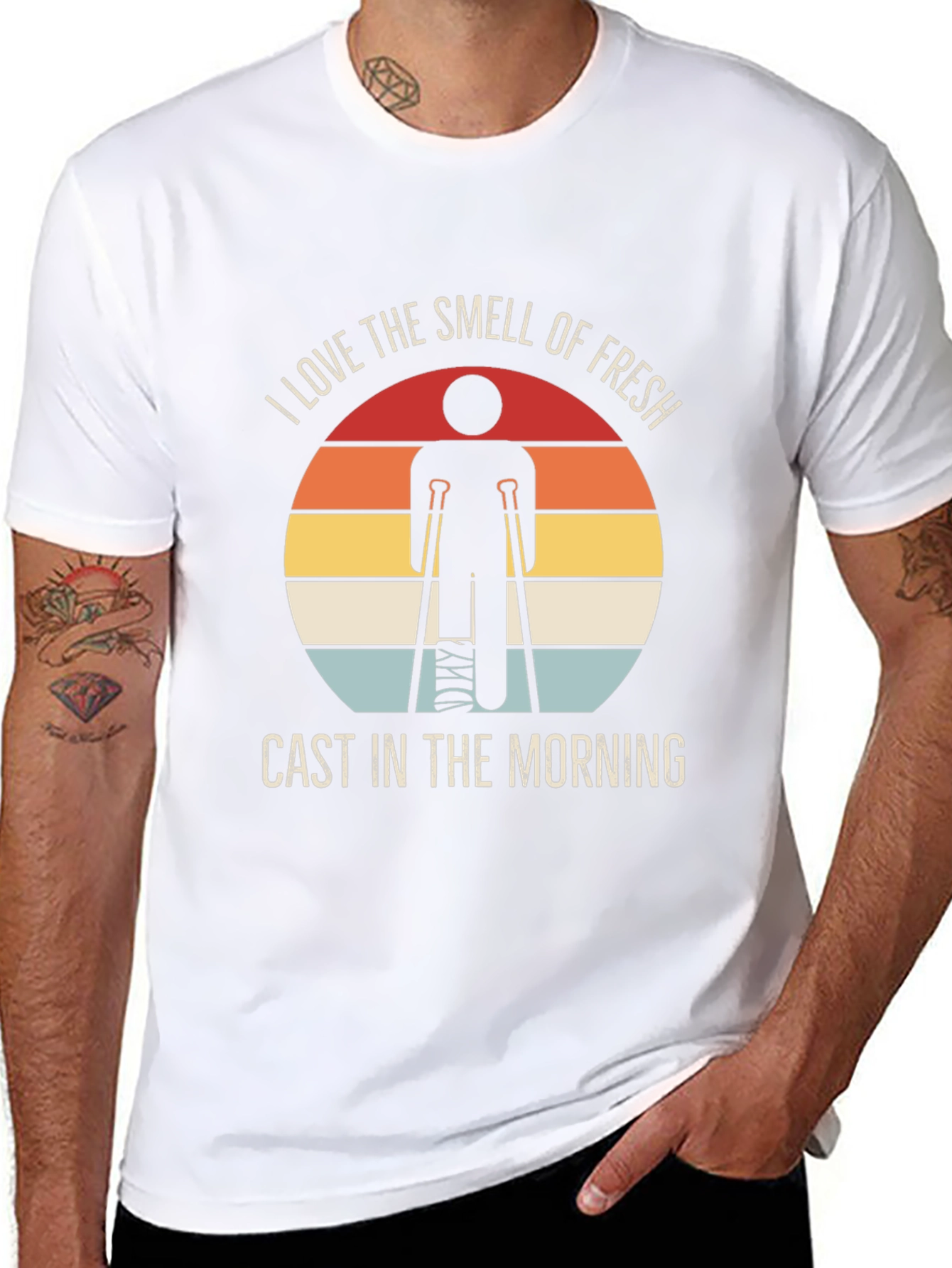 I Love the Smell of Fresh Cast T-Shirt