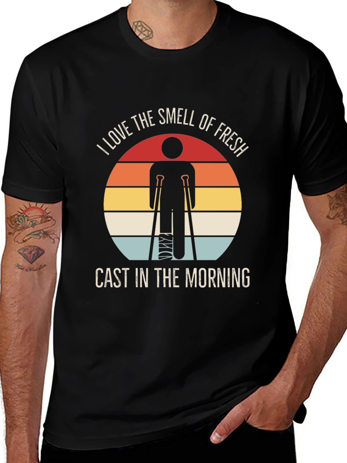 I Love the Smell of Fresh Cast T-Shirt