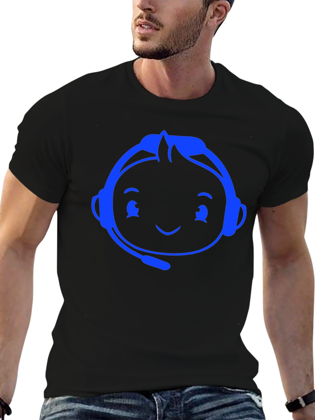Cute Gamer Baby Black T-Shirt