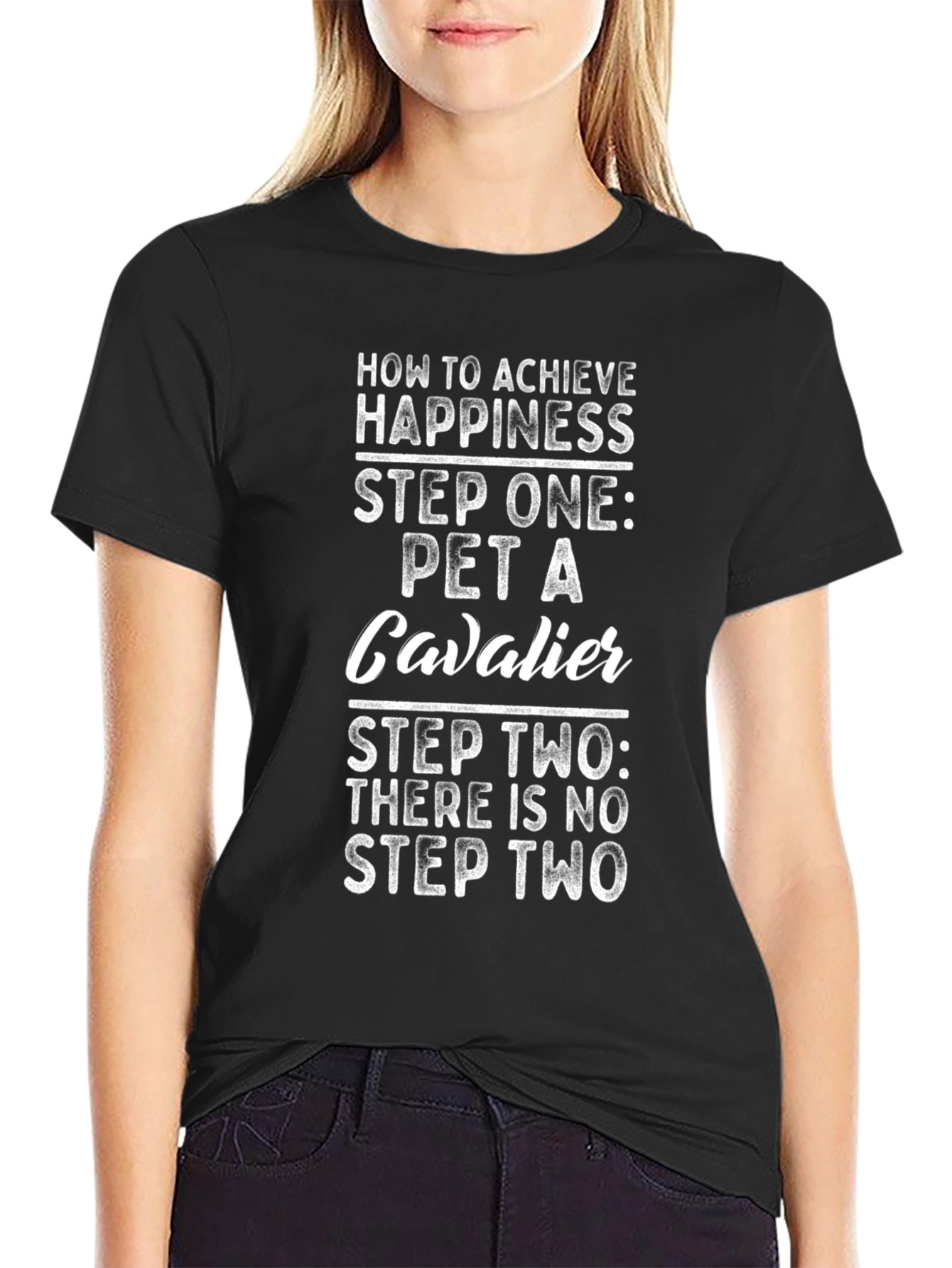 Pet a Cavalier Happiness T-Shirt