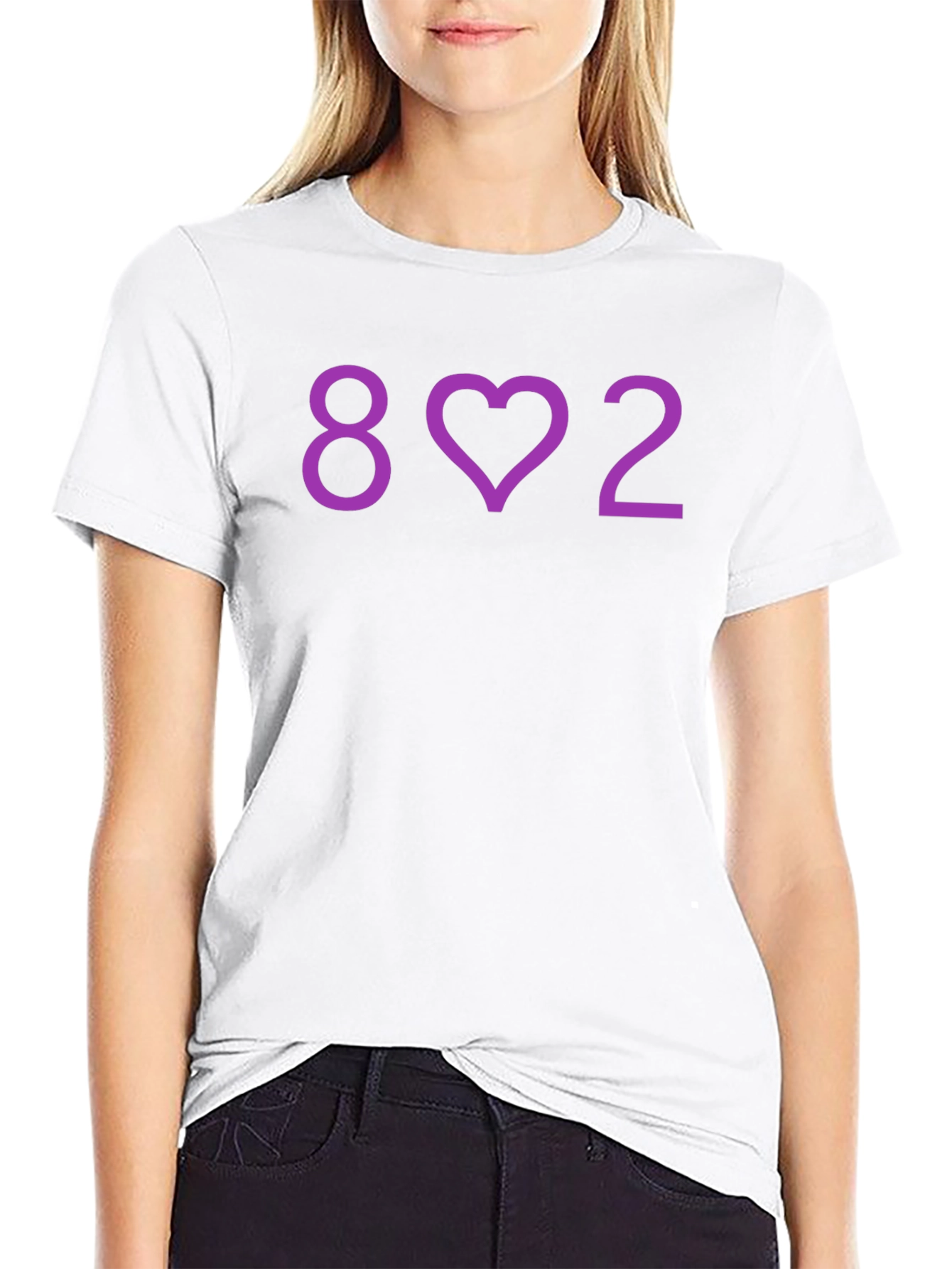 8 Love 2 Black T-Shirt