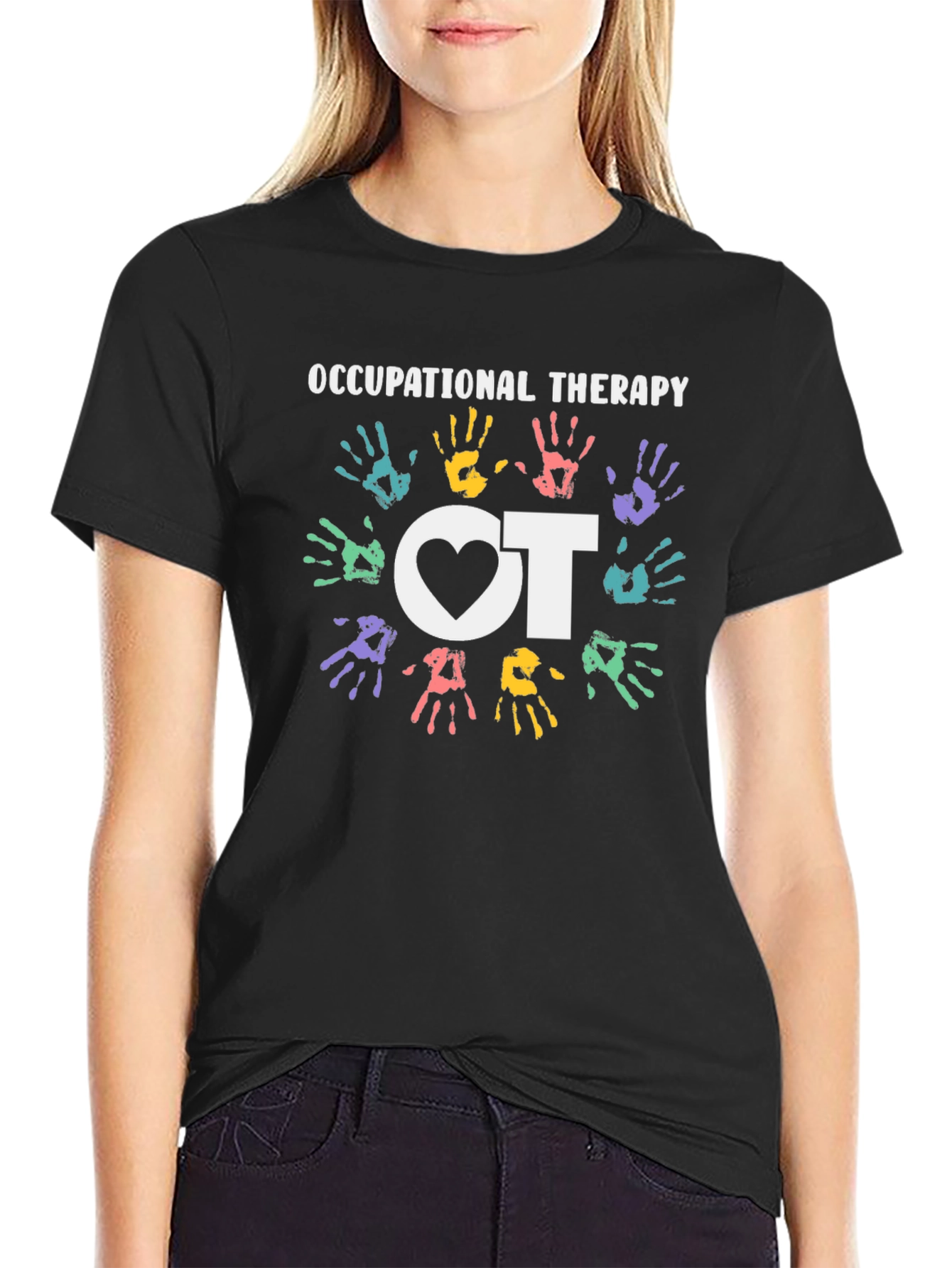 Occupational Therapy Heart Hands T-Shirt