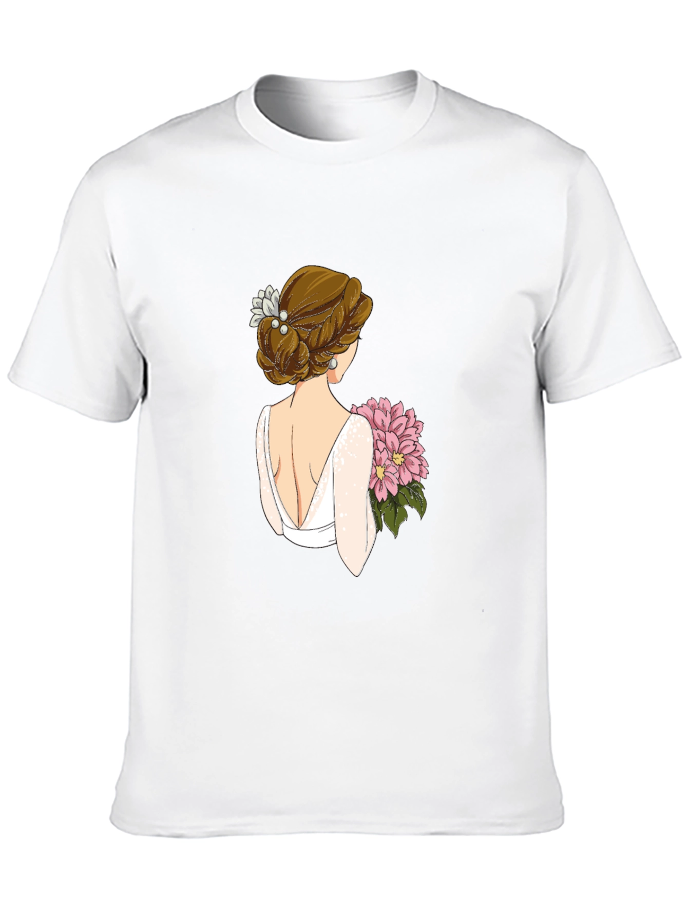 Bride Graphic Tee - Black Cotton T-Shirt