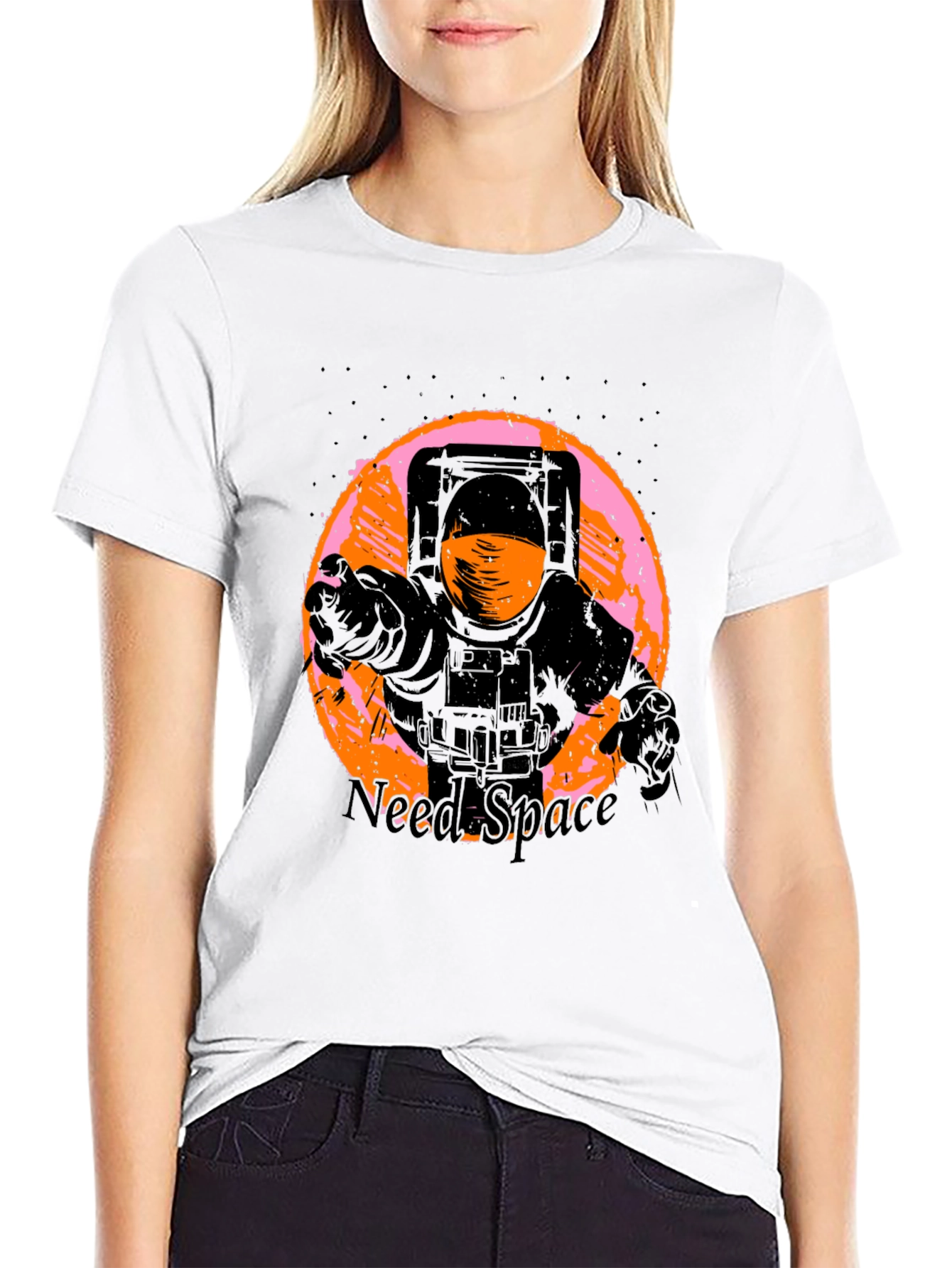 Need Space Astronaut Graphic T-Shirt