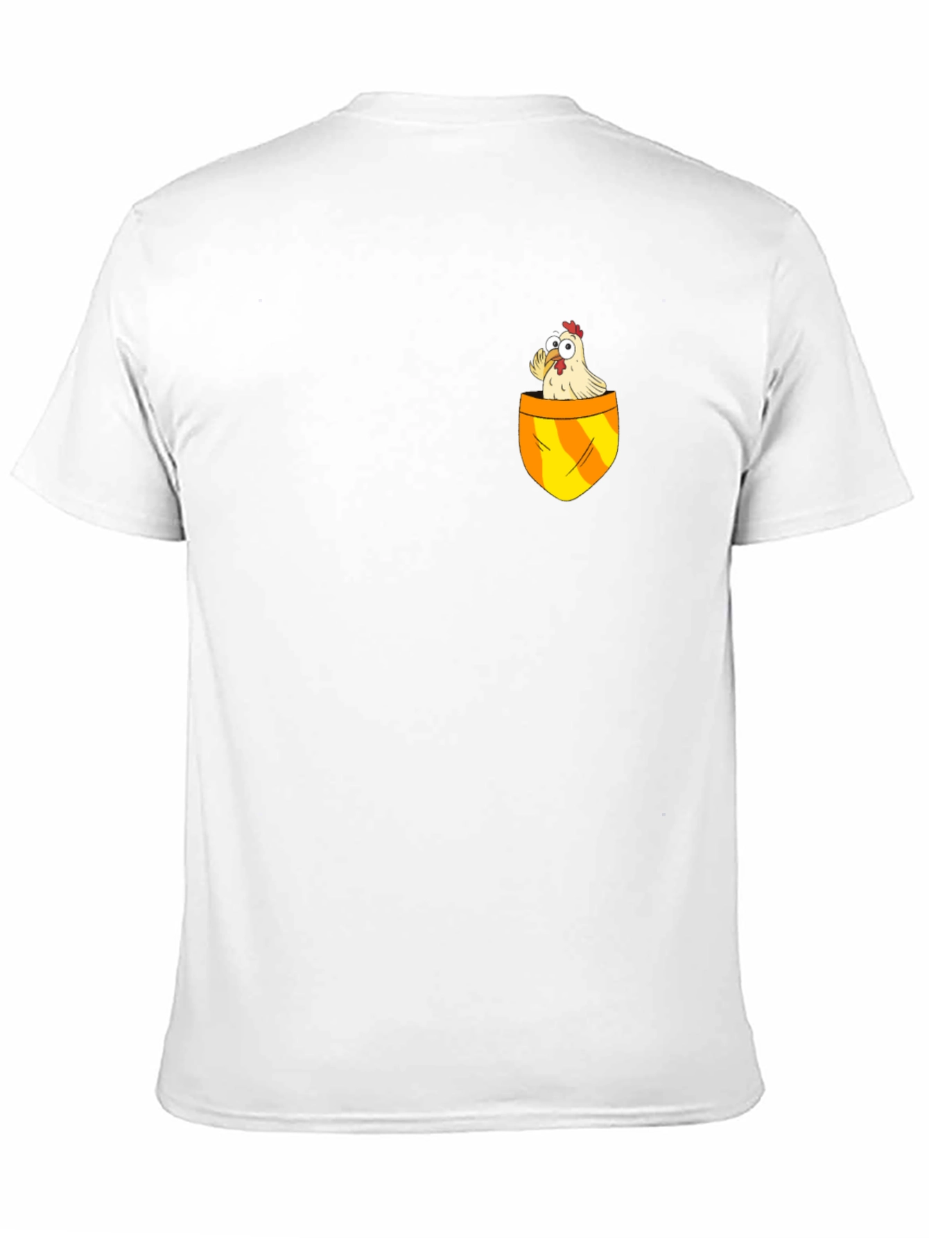 Chicken Pocket T-Shirt - Funny Cartoon Tee