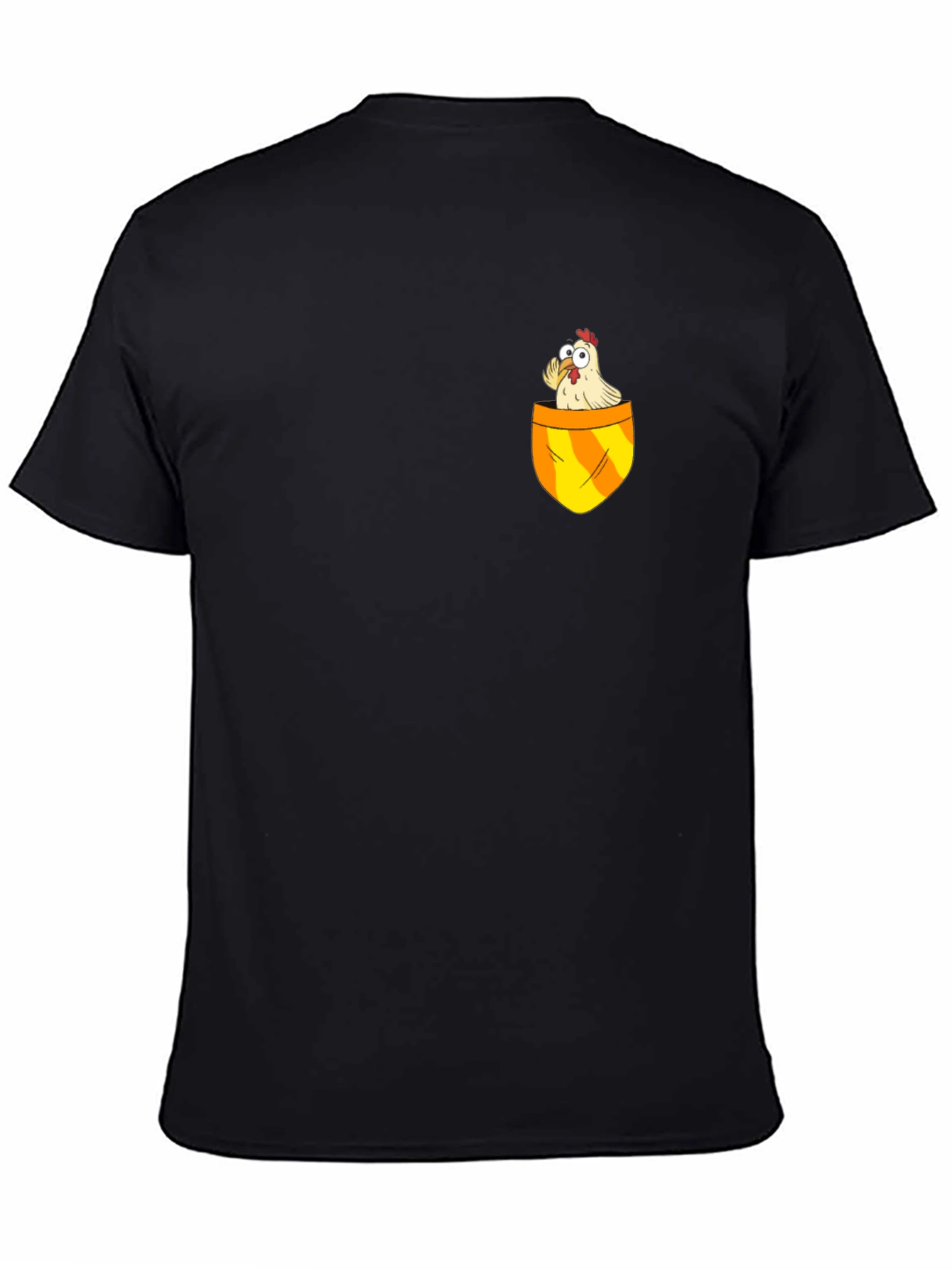 Chicken Pocket T-Shirt - Funny Cartoon Tee
