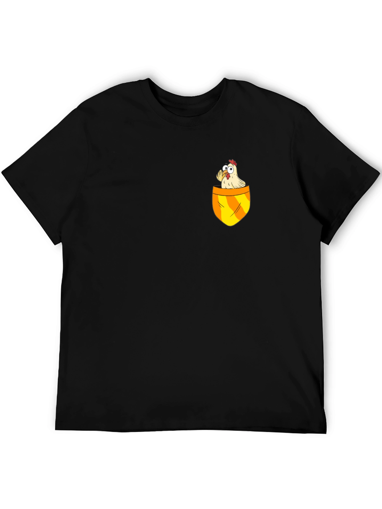 Chicken Pocket T-Shirt - Funny Cartoon Tee