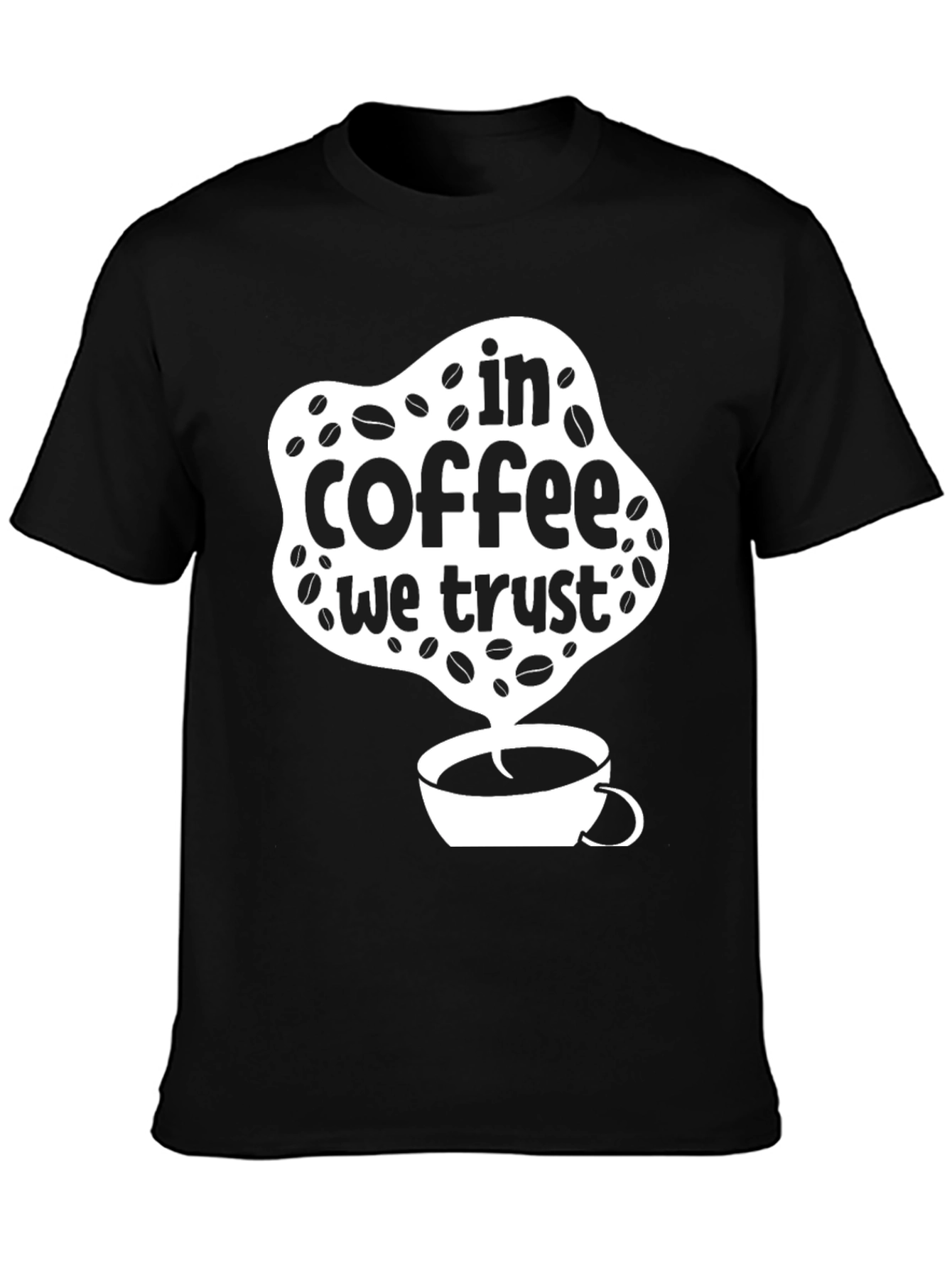 In Coffee We Trust Graphic Tee