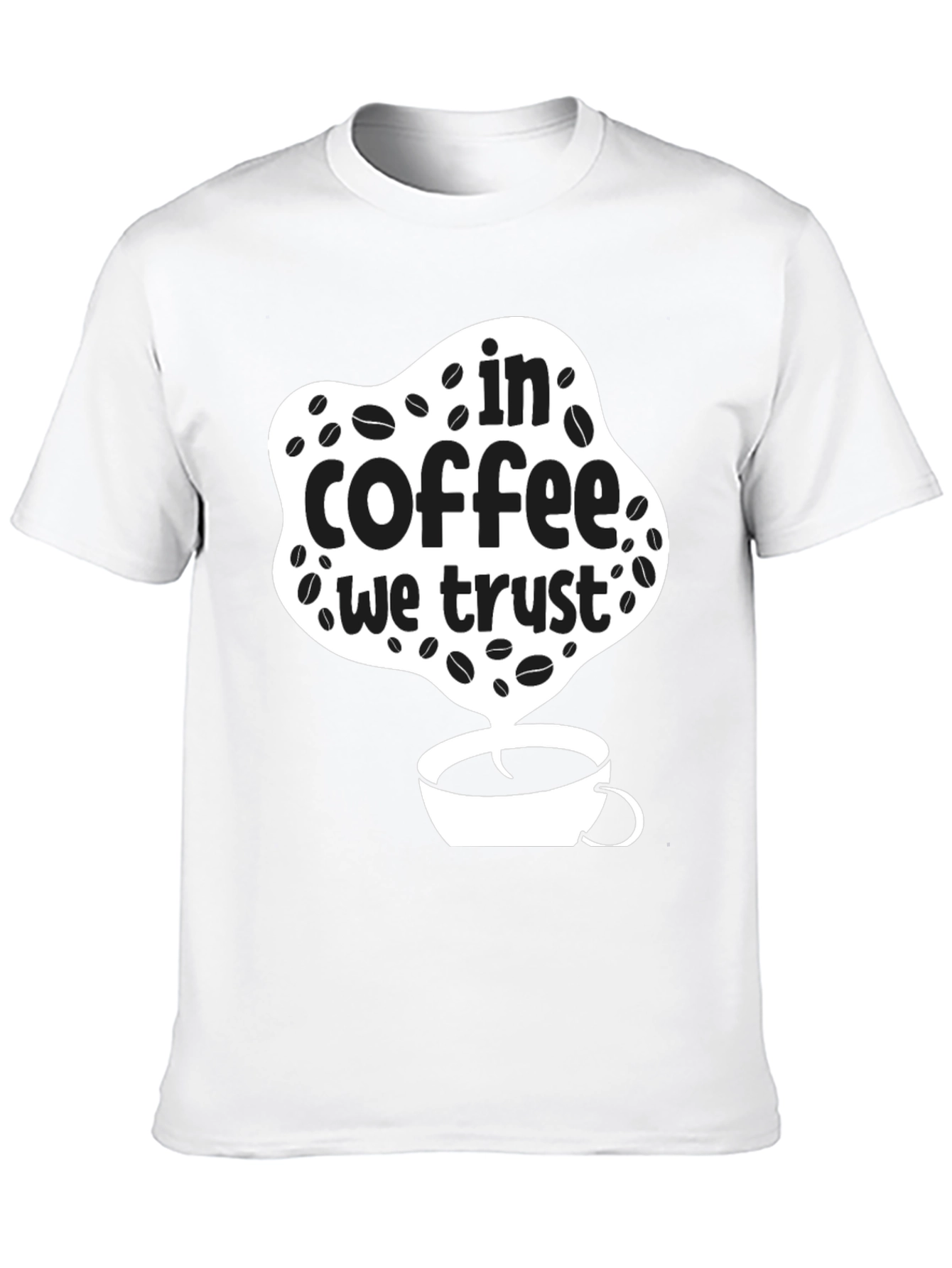 In Coffee We Trust Graphic Tee