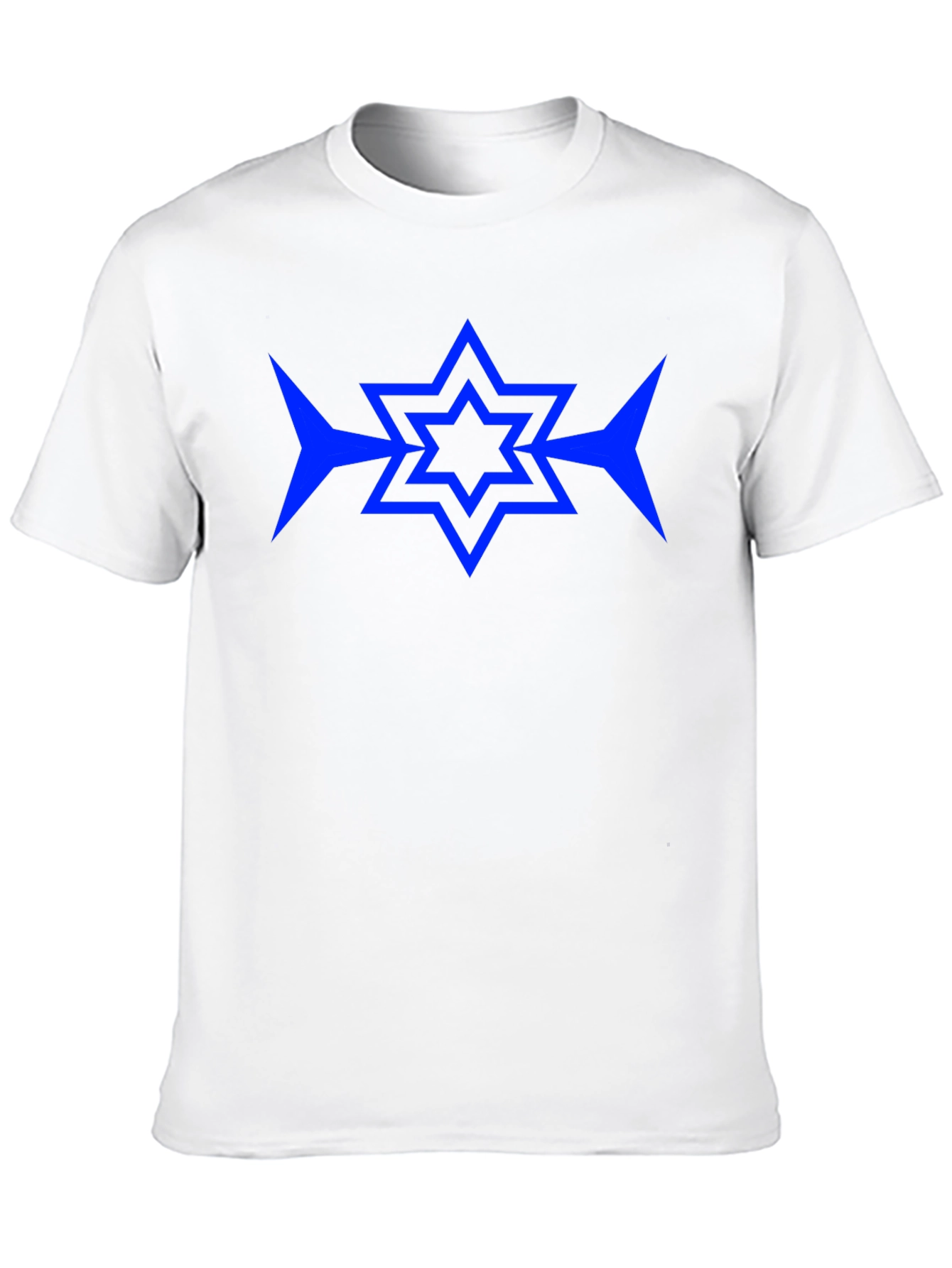 Star Design Black T-Shirt
