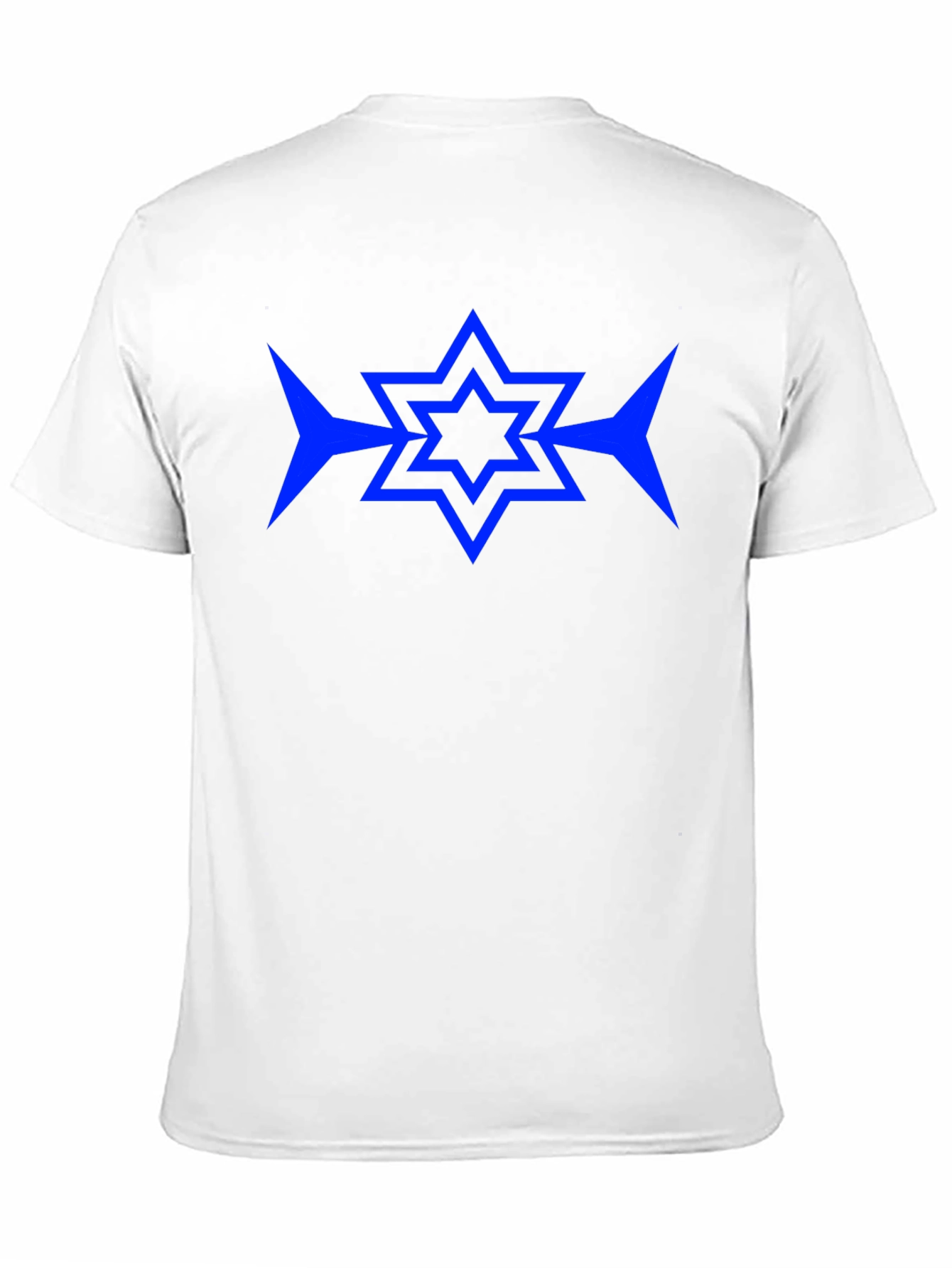 Star Design Black T-Shirt