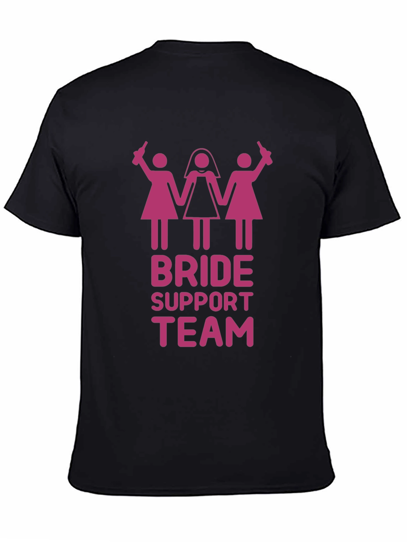 Bride Support Team T-Shirt Bachelorette Party Tee