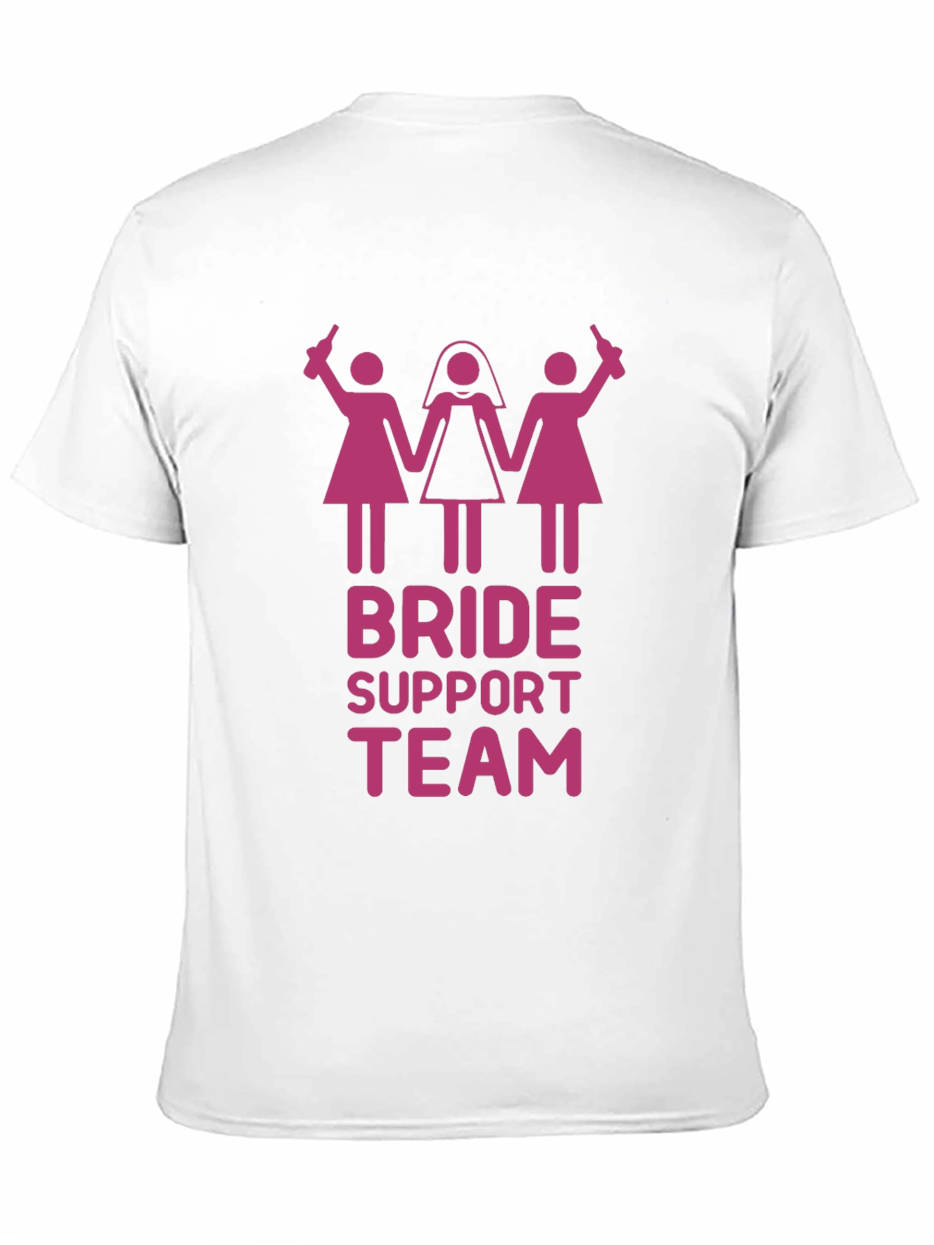 Bride Support Team T-Shirt Bachelorette Party Tee