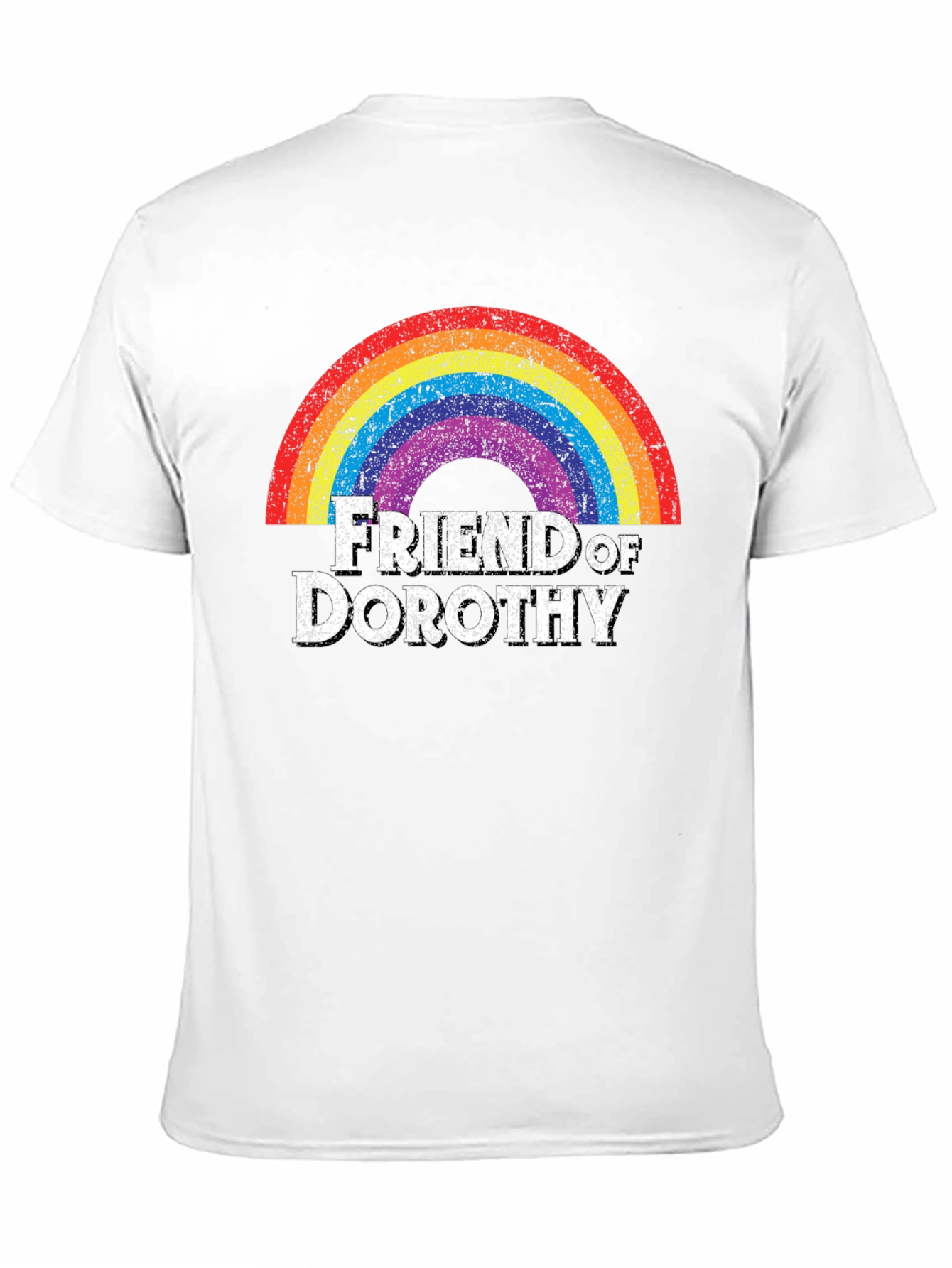 Friend of Dorothy Rainbow Graphic T-Shirt