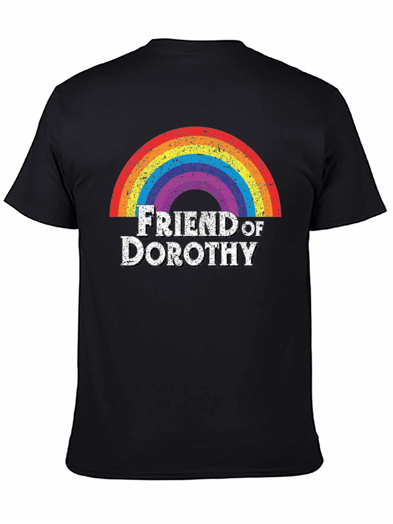 Friend of Dorothy Rainbow Graphic T-Shirt