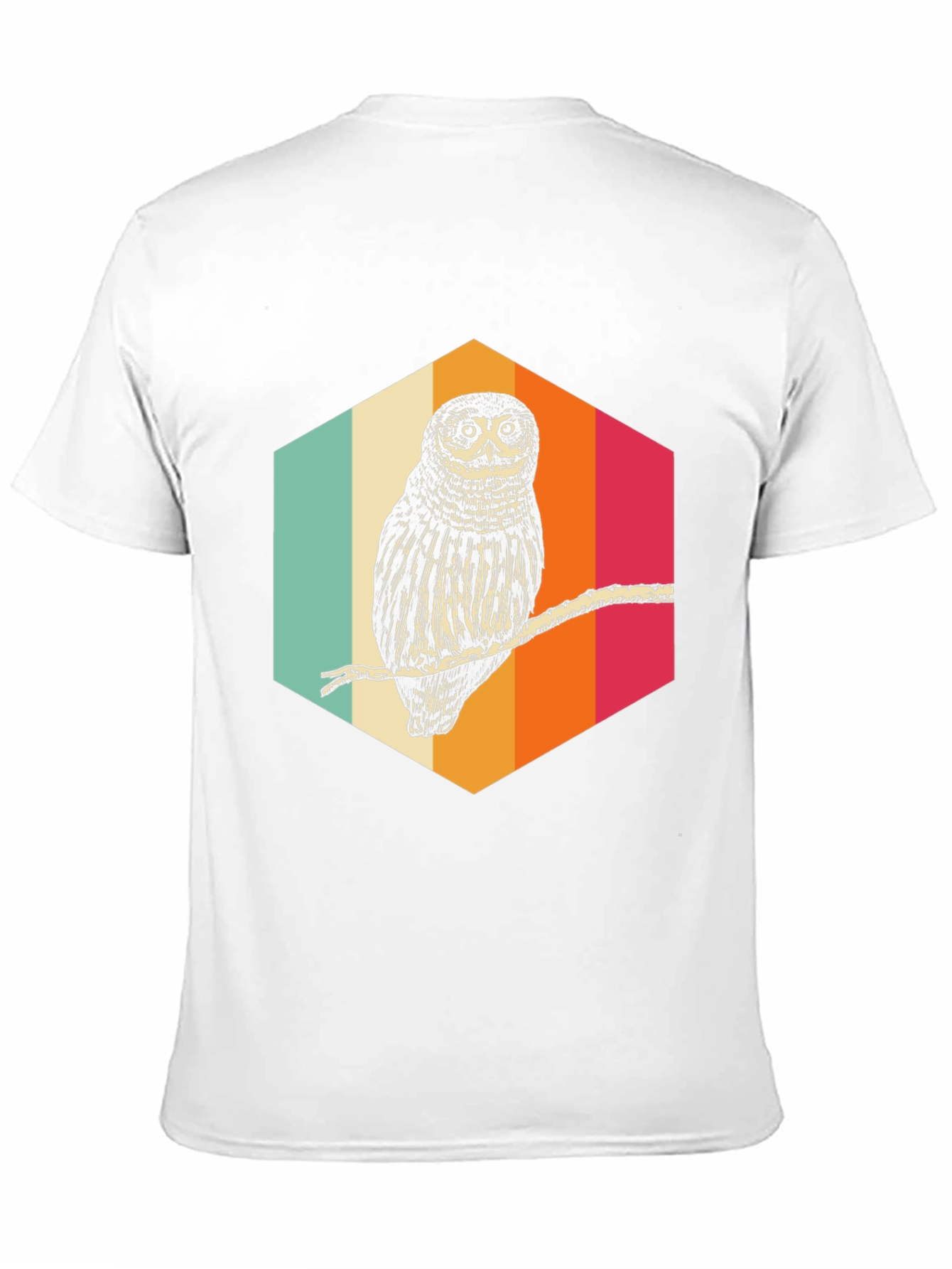 Retro Owl Graphic Tee - Cool Bird Lover Shirt
