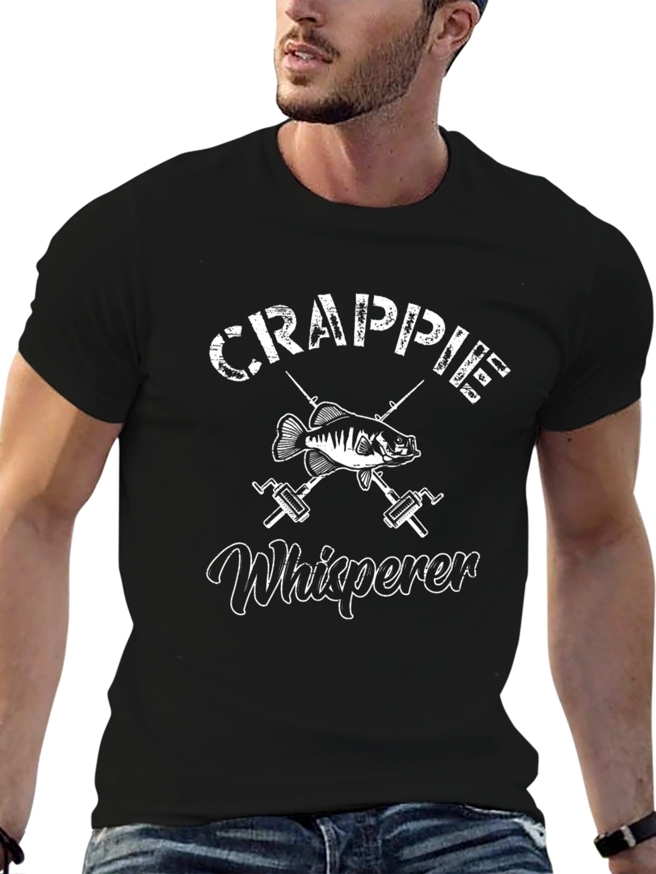 Crappie Whisperer Fishing T-Shirt