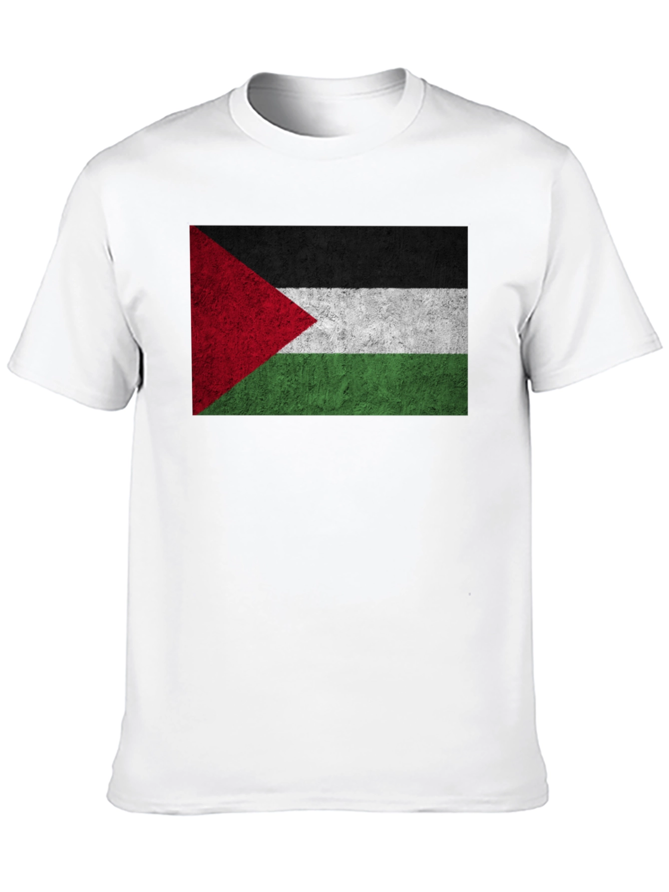 Palestinian Flag Graphic T-Shirt - Black
