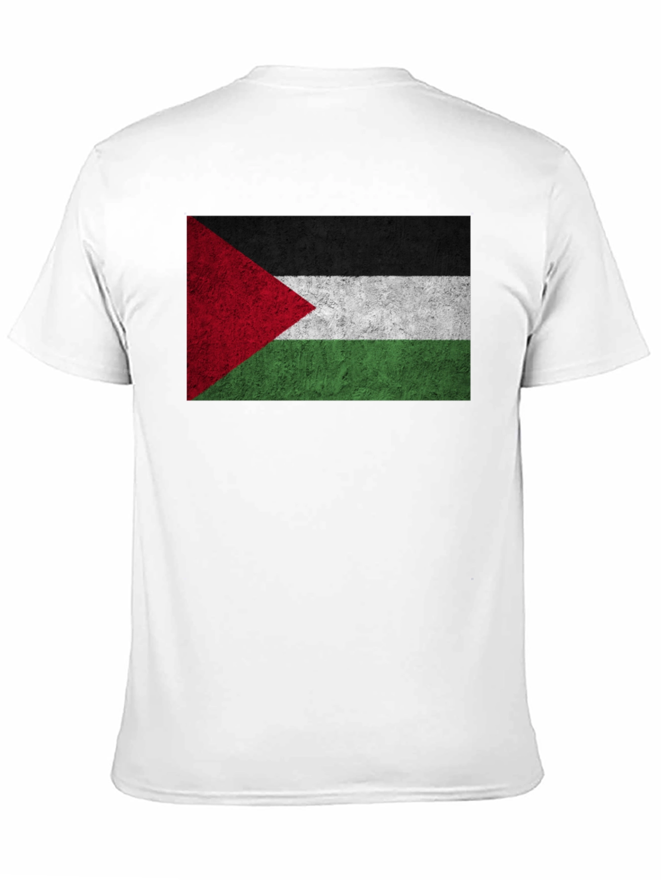 Palestinian Flag Graphic T-Shirt - Black