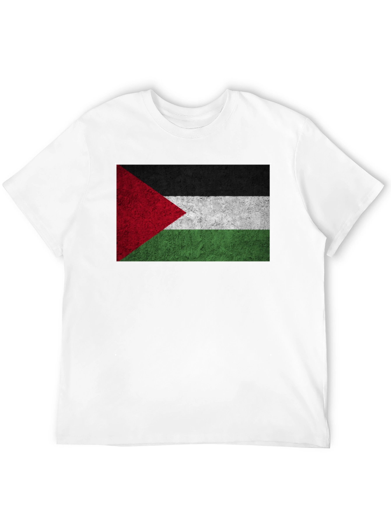 Palestinian Flag Graphic T-Shirt - Black