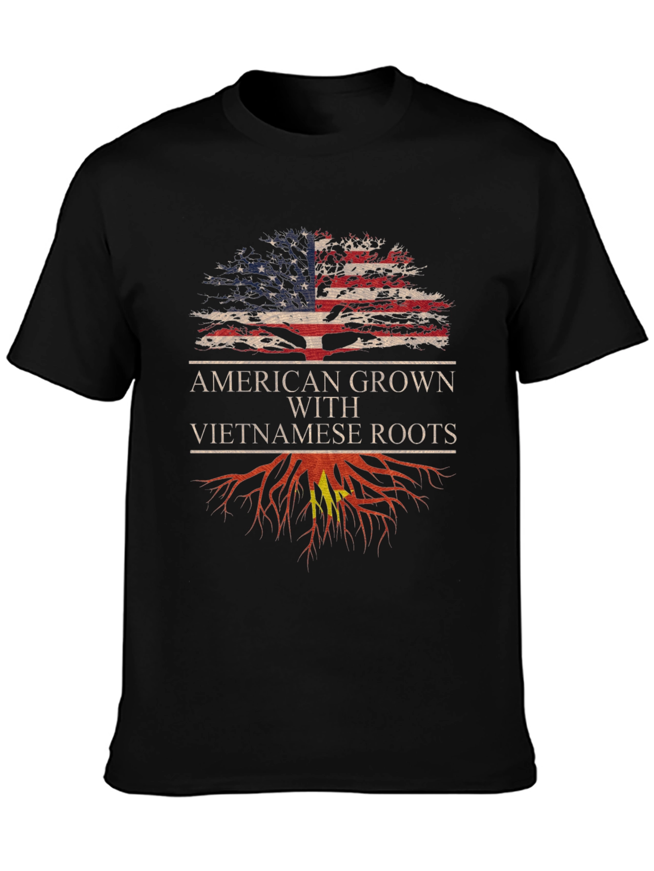 American Grown With Vietnamese Roots T-Shirt