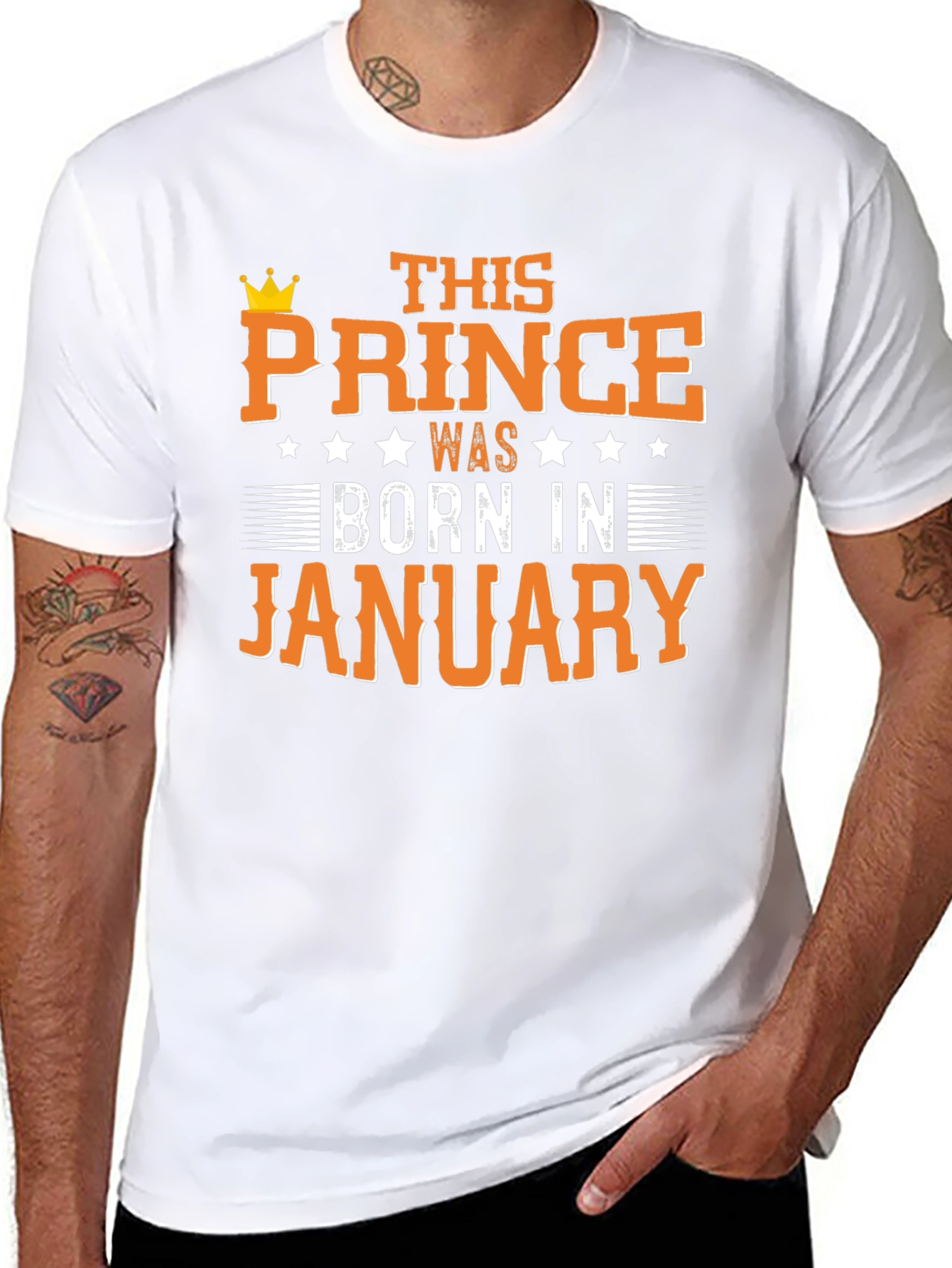 Prince Born in January T-Shirt