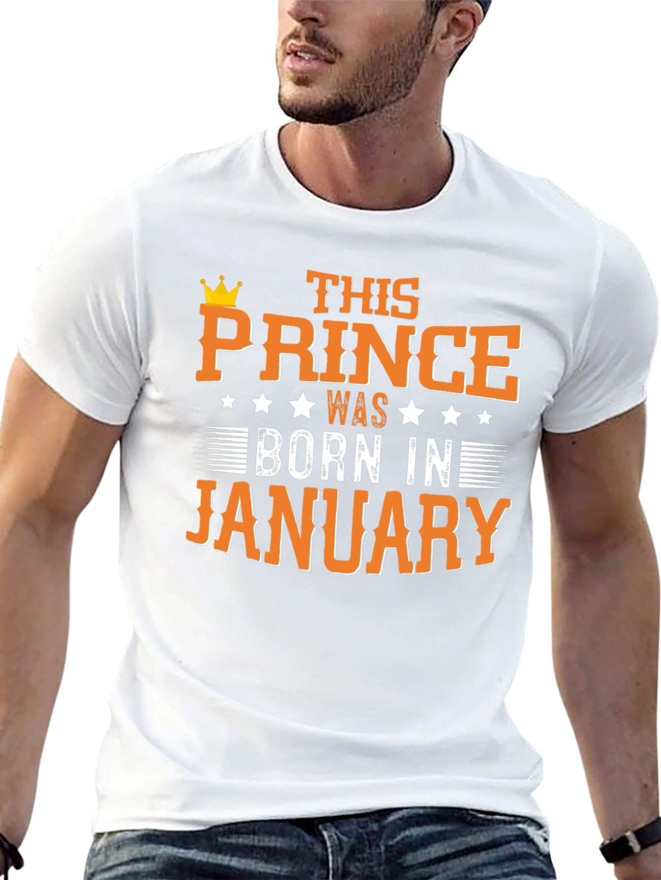 Prince Born in January T-Shirt