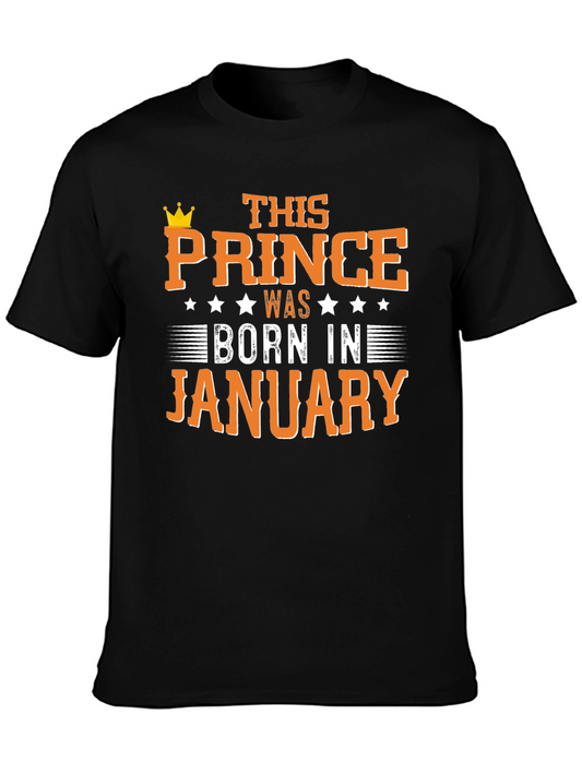 Prince Born in January T-Shirt