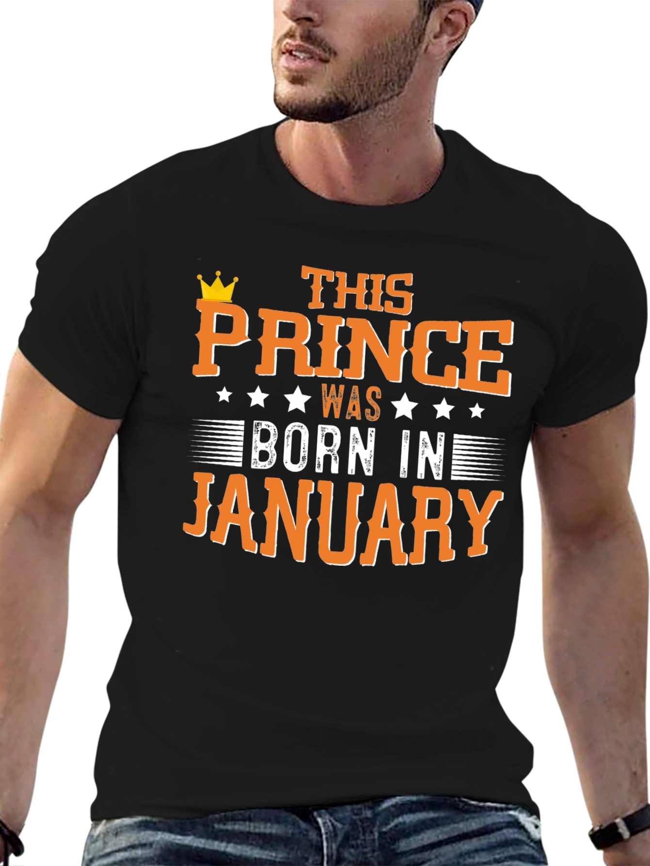 Prince Born in January T-Shirt