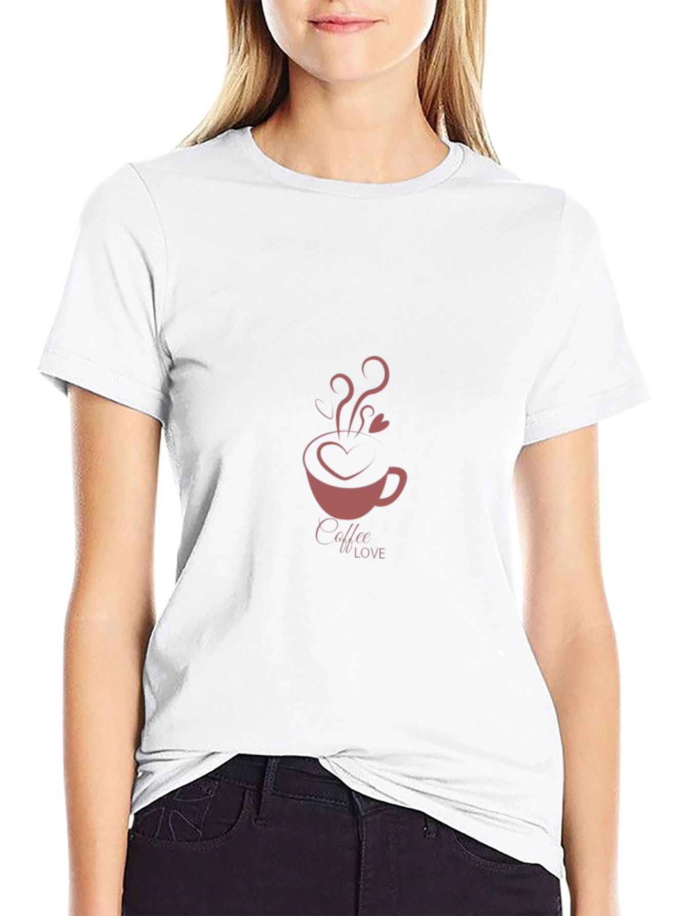 Coffee & Love Graphic T-Shirt
