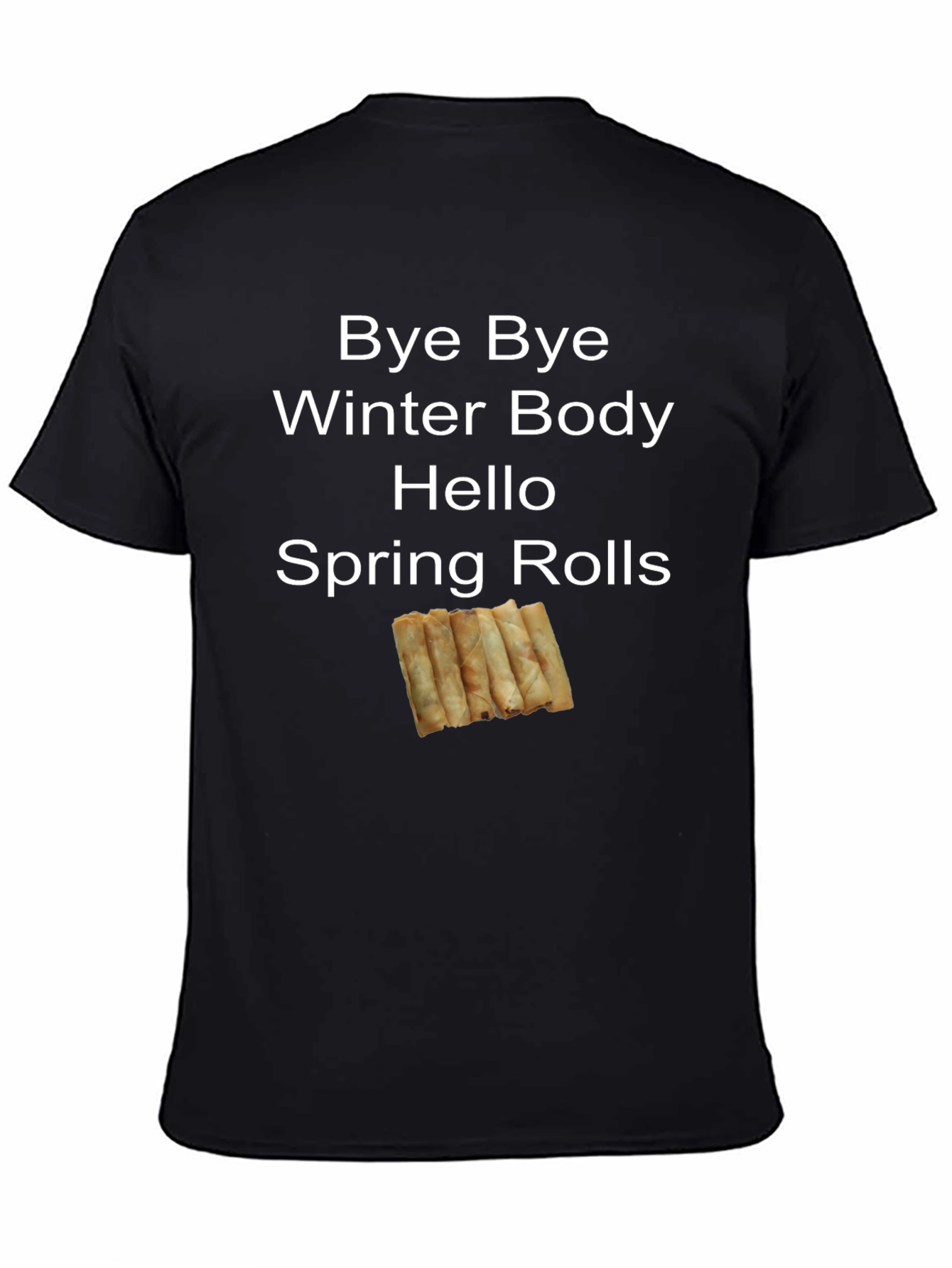 Bye Bye Winter Body Spring Rolls T-Shirt