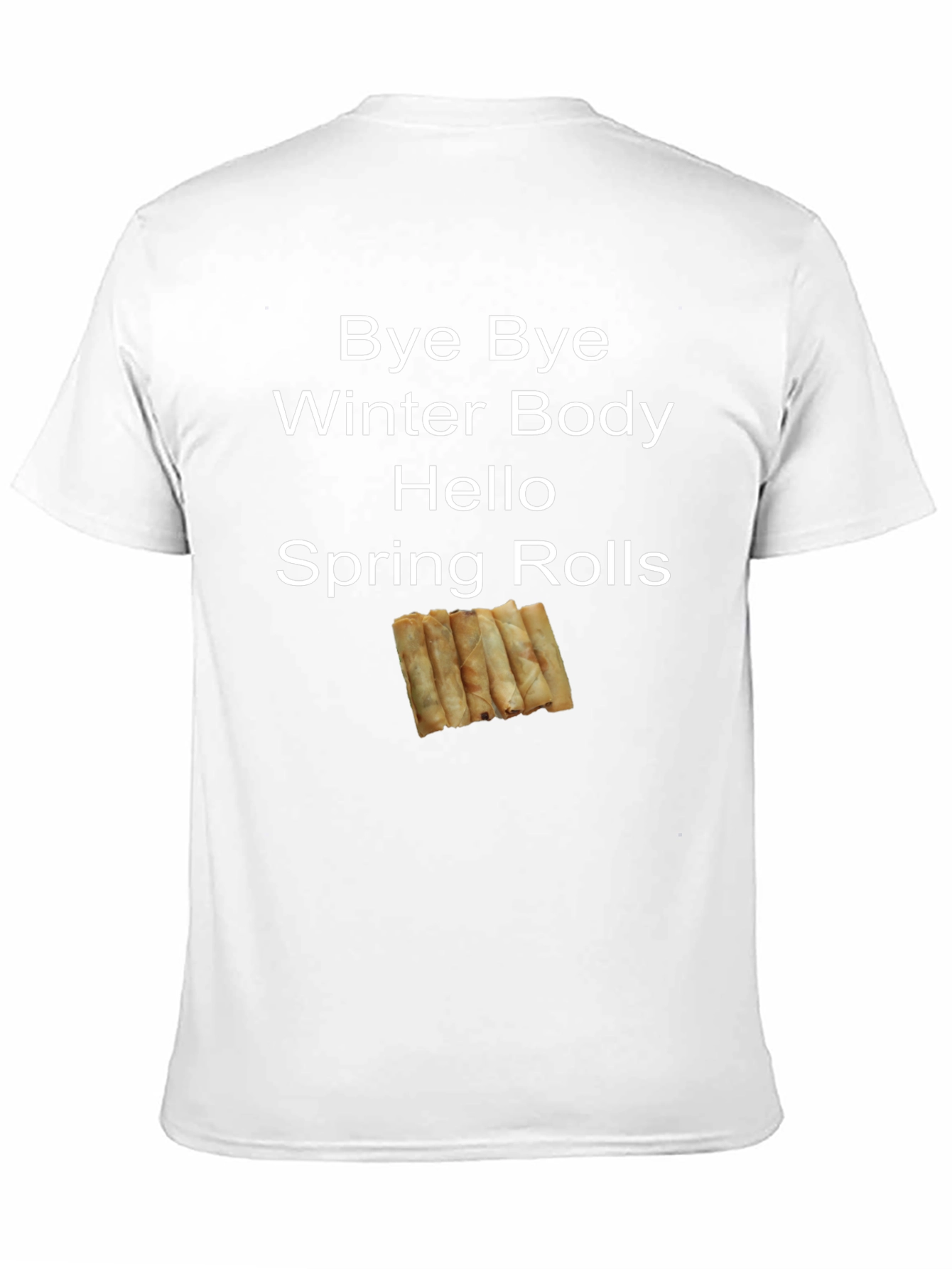Bye Bye Winter Body Spring Rolls T-Shirt