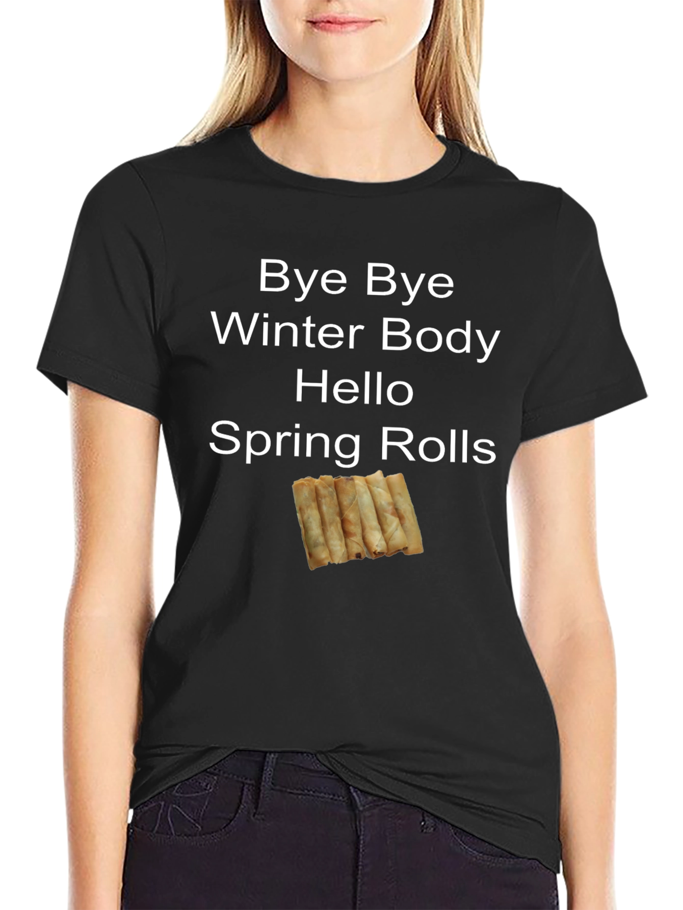 Bye Bye Winter Body Spring Rolls T-Shirt