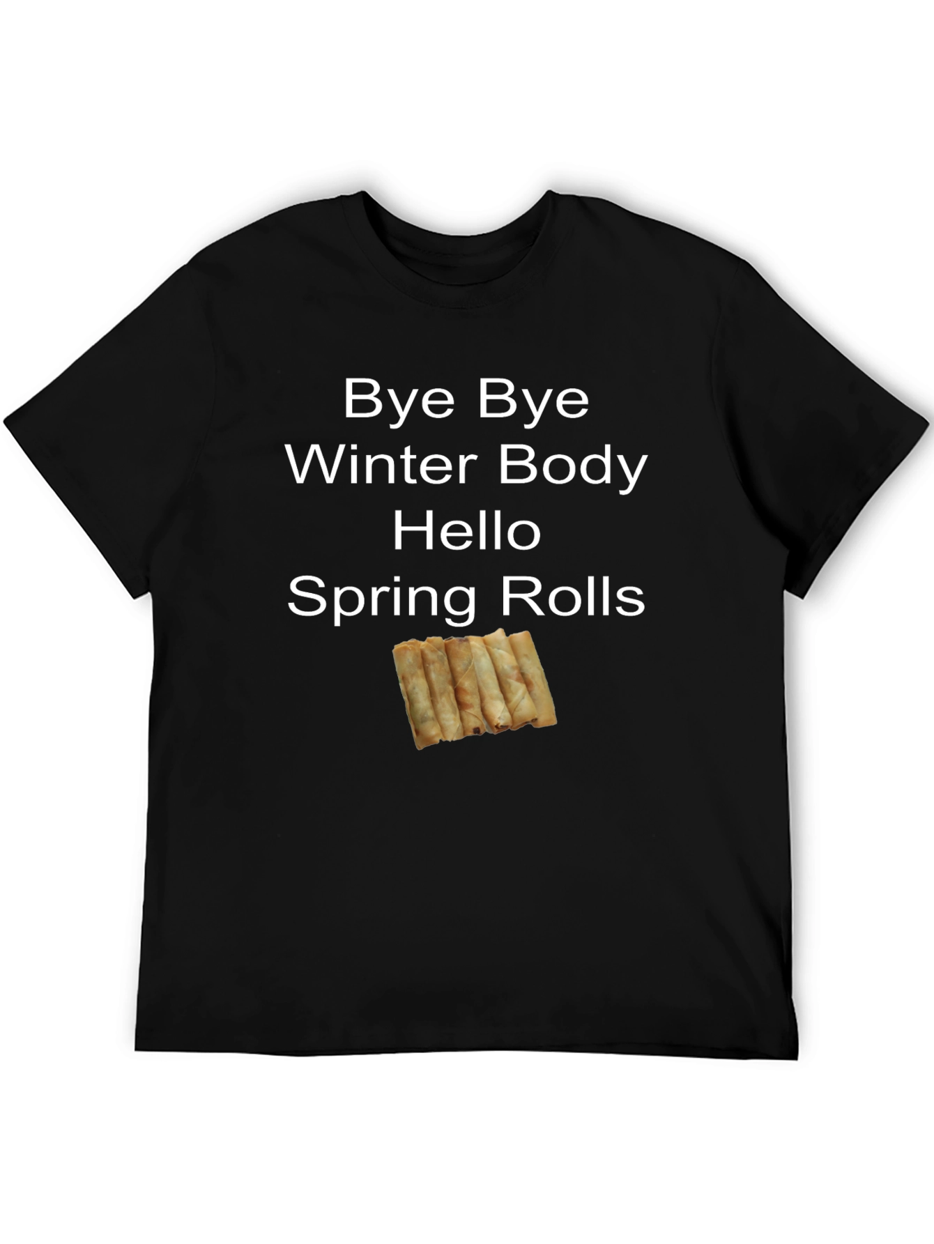 Bye Bye Winter Body Spring Rolls T-Shirt