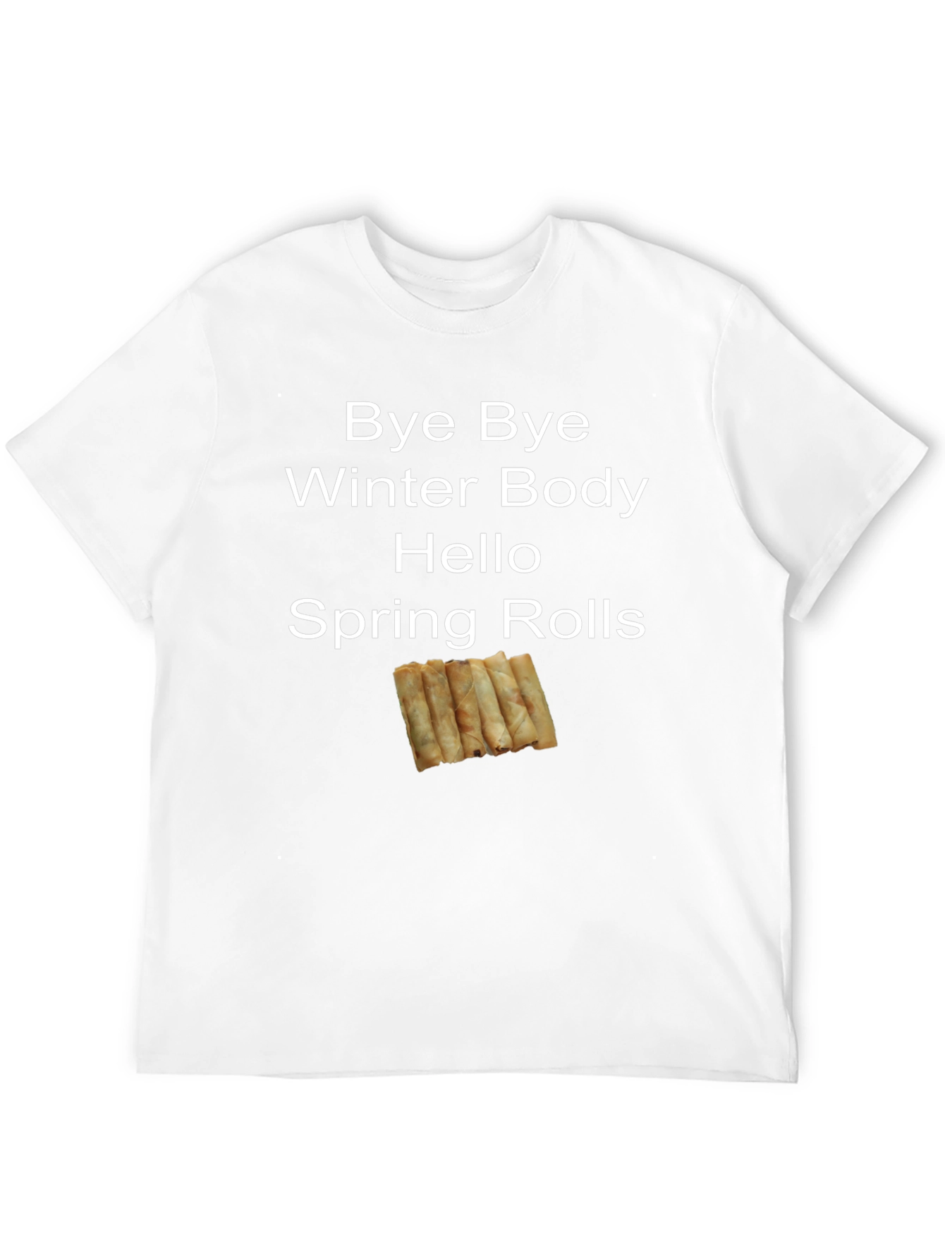 Bye Bye Winter Body Spring Rolls T-Shirt
