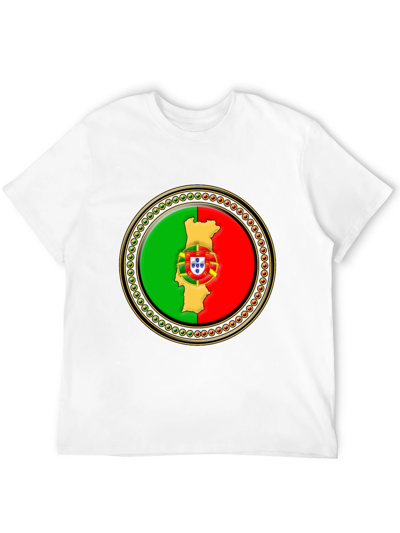 Portugal Flag Graphic T-Shirt
