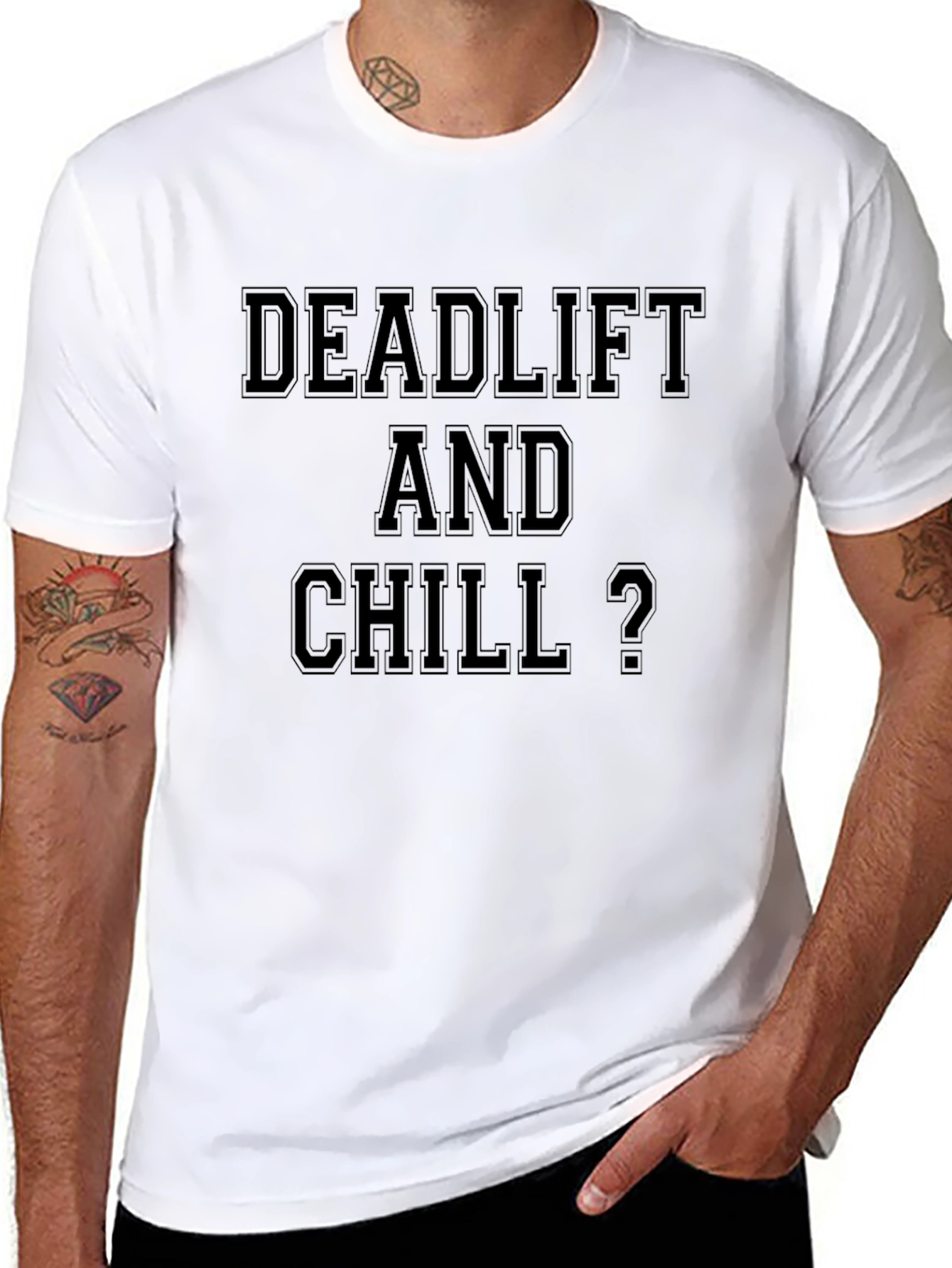 Deadlift and Chill Graphic T-Shirt