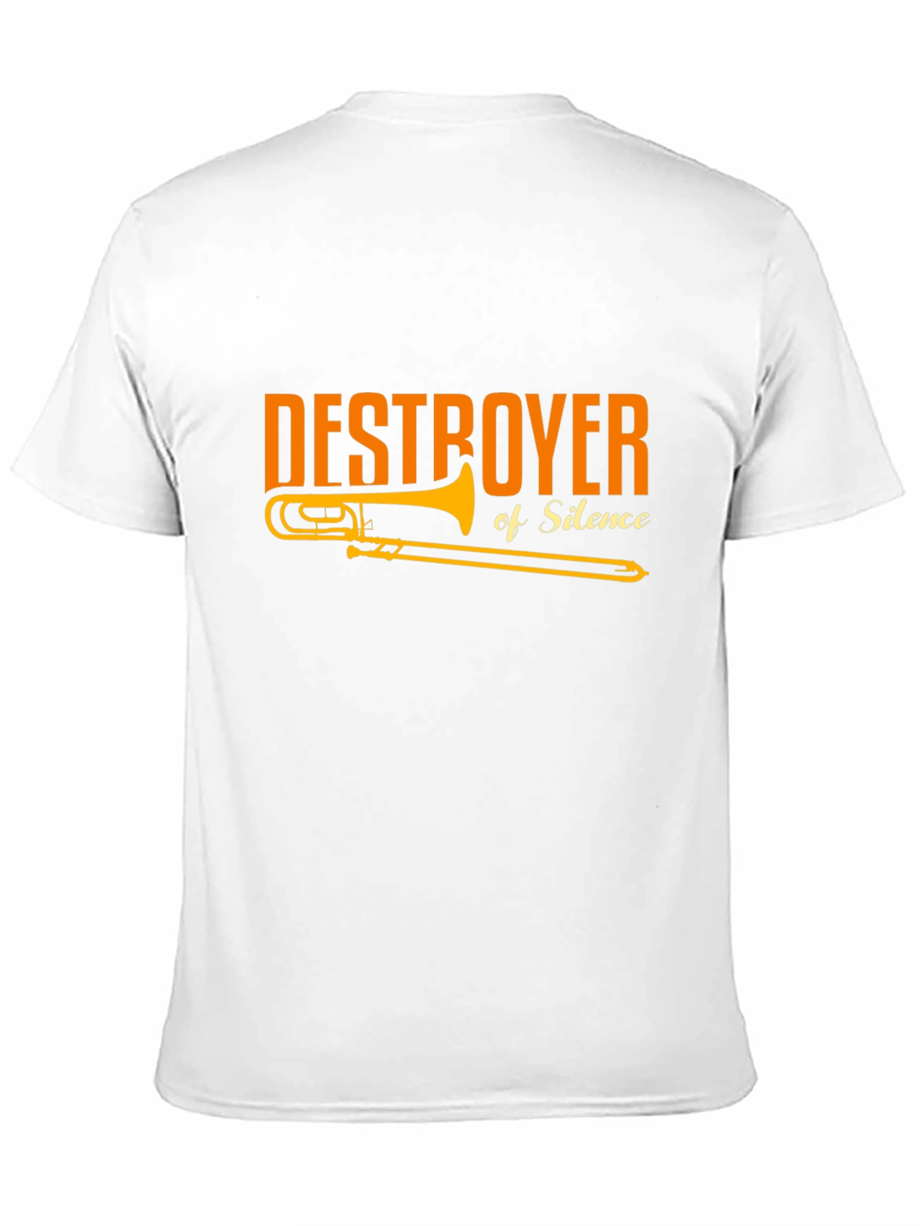 Destroyer of Silence Trombone T-Shirt
