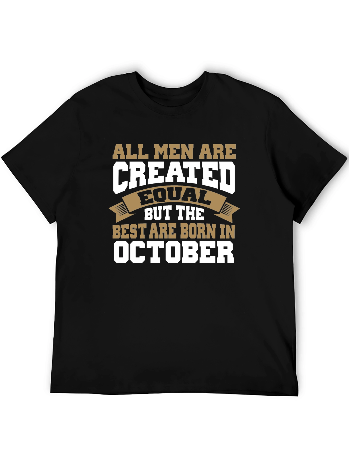October Born Mens Graphic T-Shirt