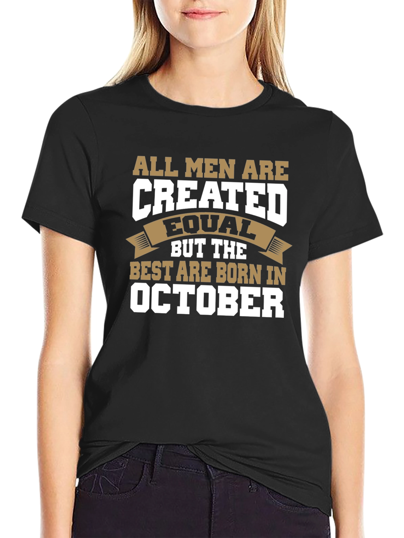 October Born Mens Graphic T-Shirt