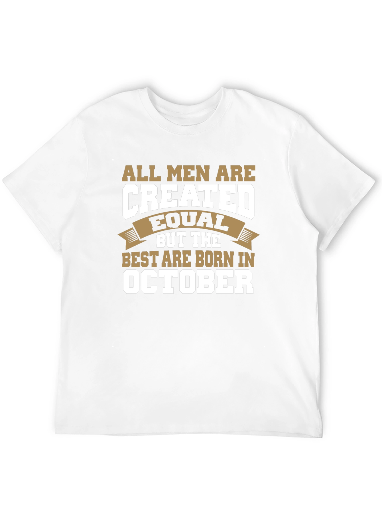 October Born Mens Graphic T-Shirt