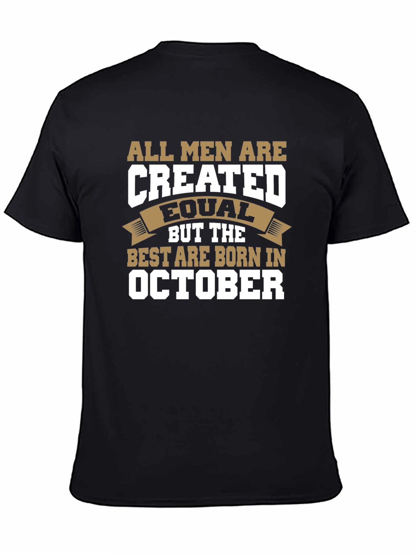 October Born Mens Graphic T-Shirt