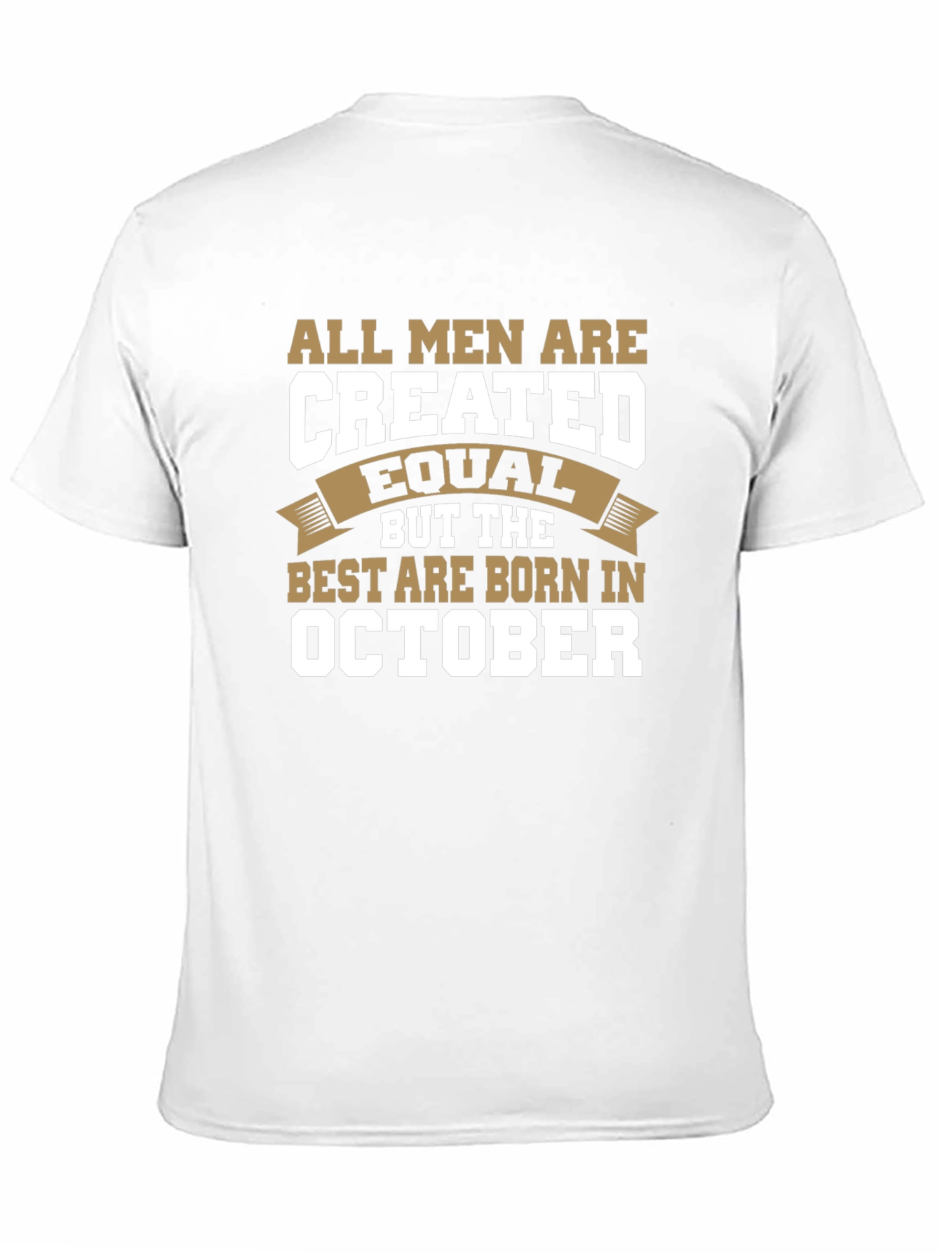 October Born Mens Graphic T-Shirt