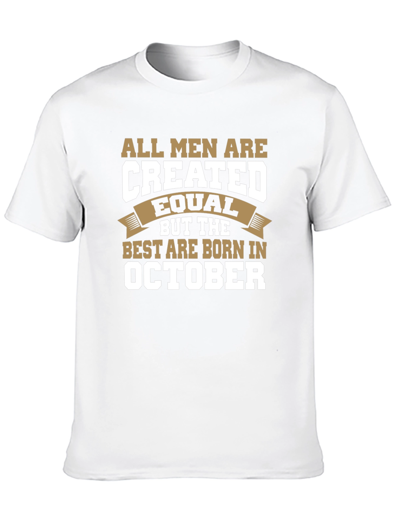 October Born Mens Graphic T-Shirt