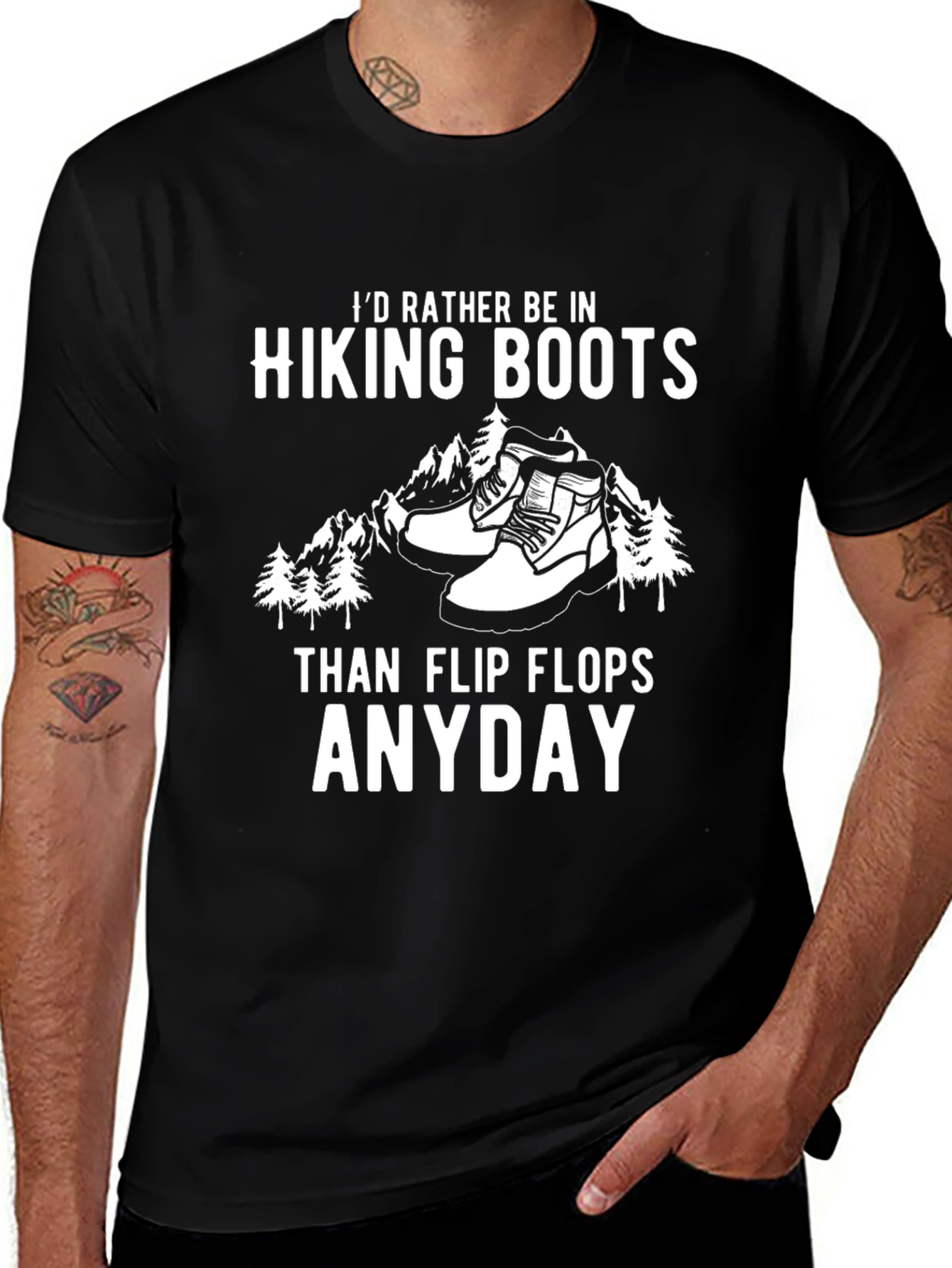 Hiking Boots T-Shirt - Adventure Ready