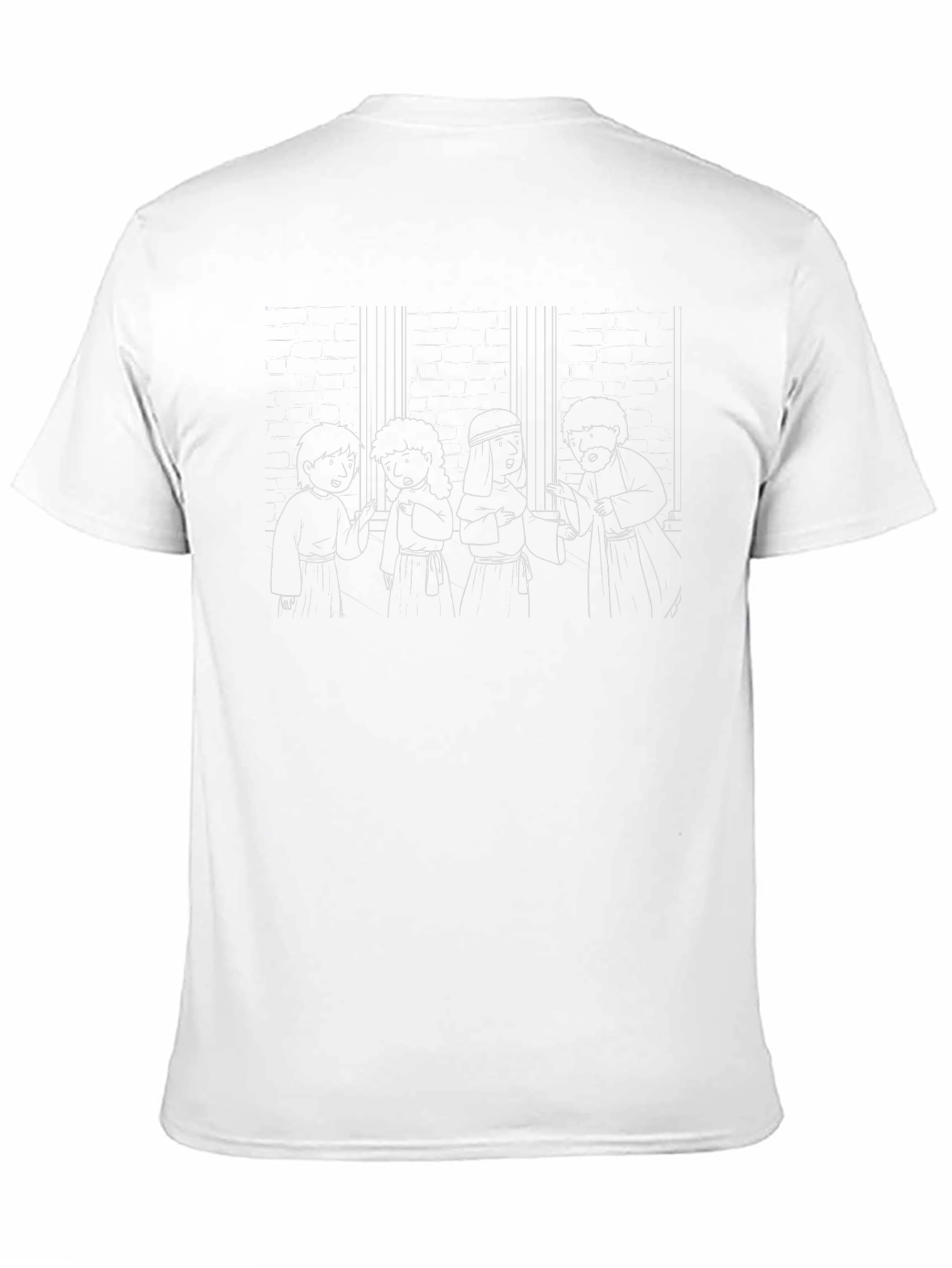 Line Art Group Black Tee