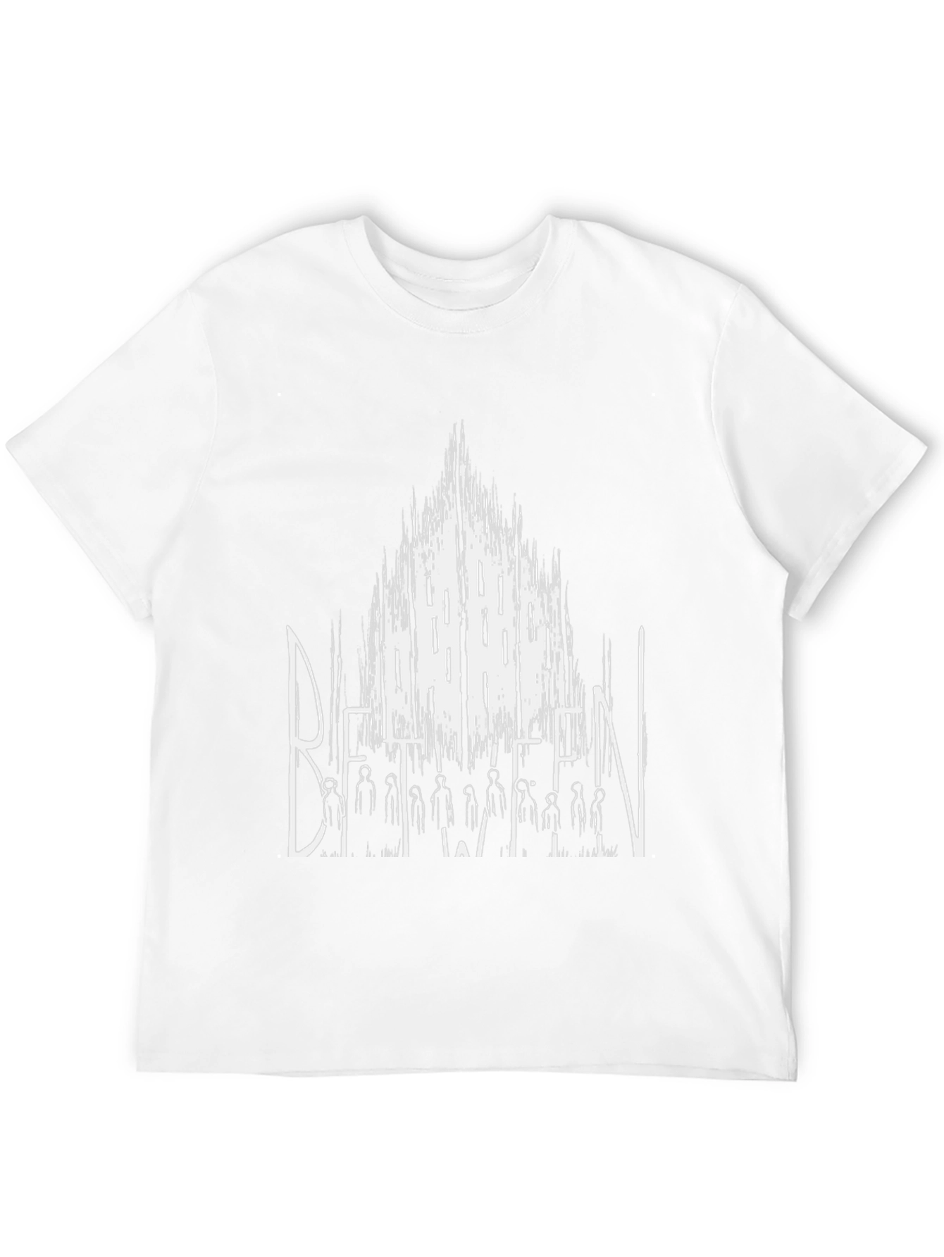 Between Mens Black Graphic Print T-Shirt