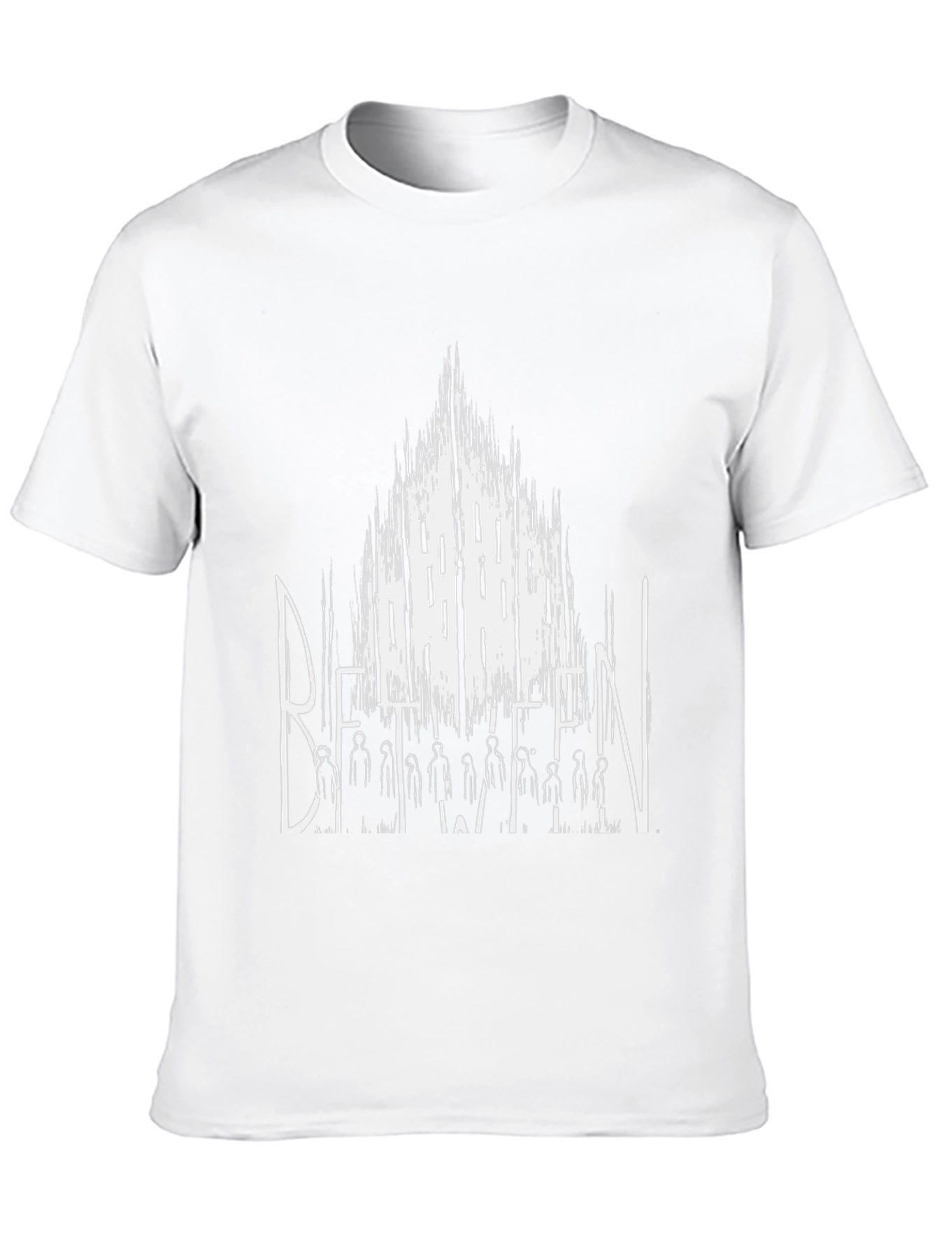 Between Mens Black Graphic Print T-Shirt