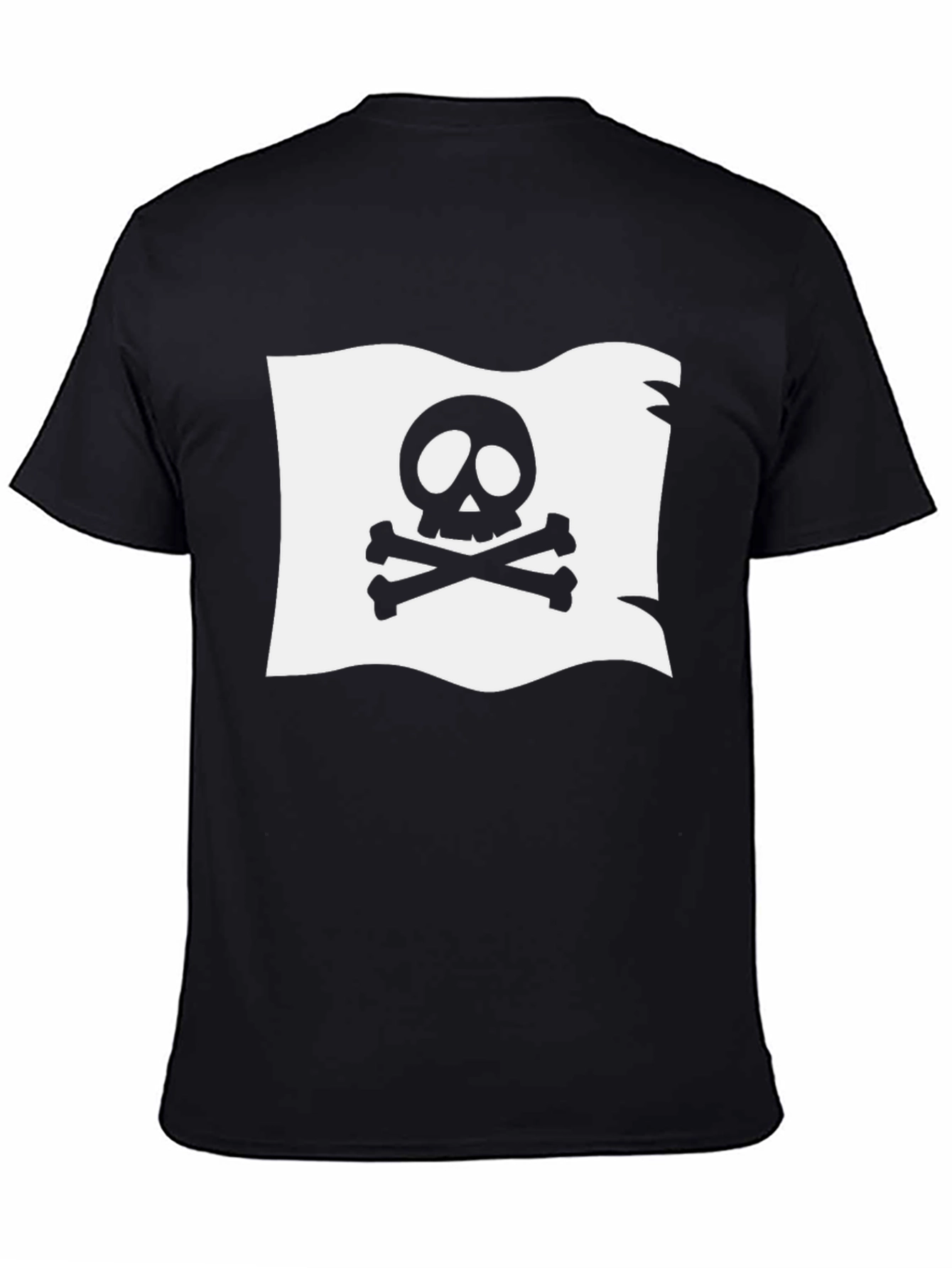 Pirate Flag Graphic T-Shirt - Skull & Crossbones